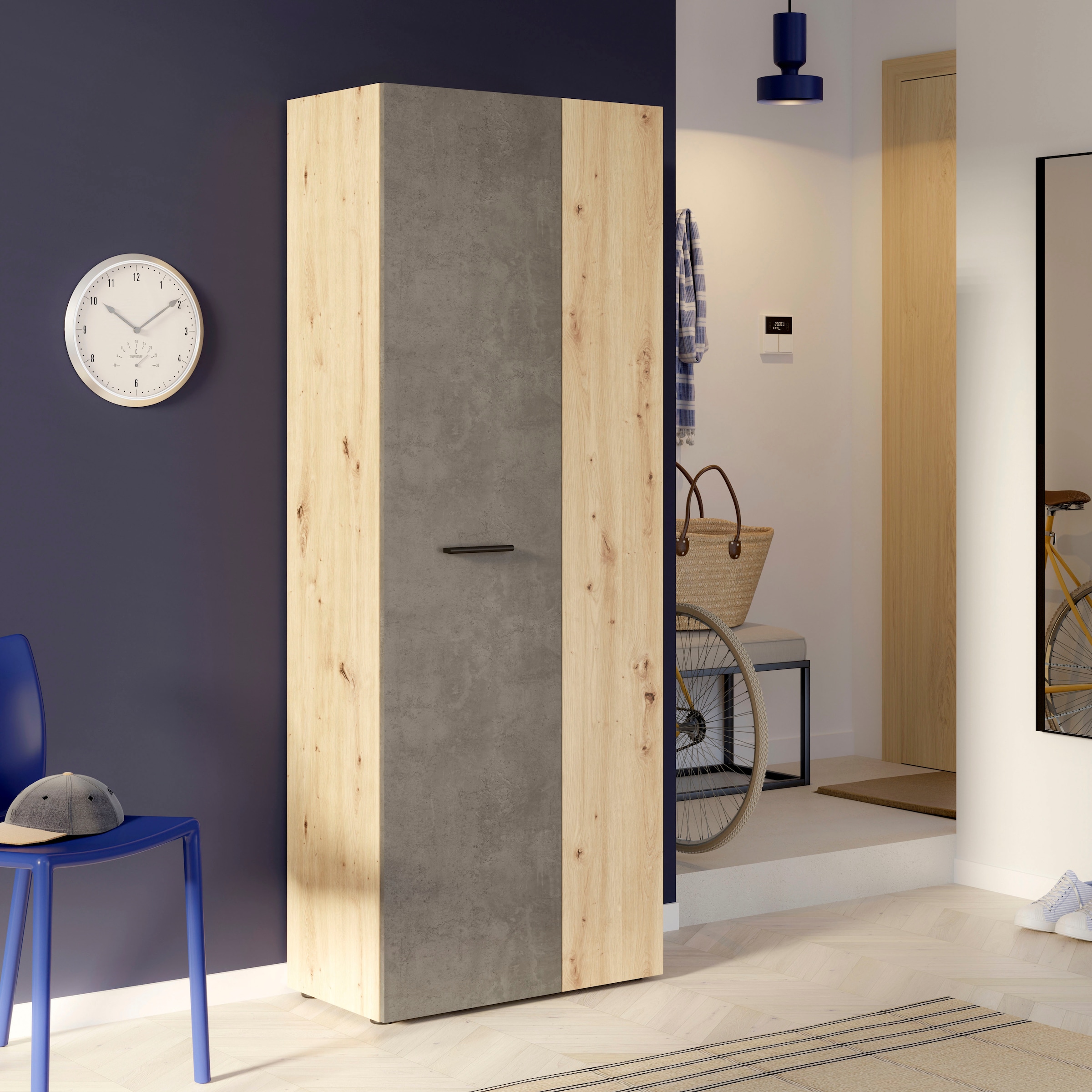 FORTE Schuhschrank »NET306«, Schuhschrank, inklusive Einlegböden, verschiedene Dekore