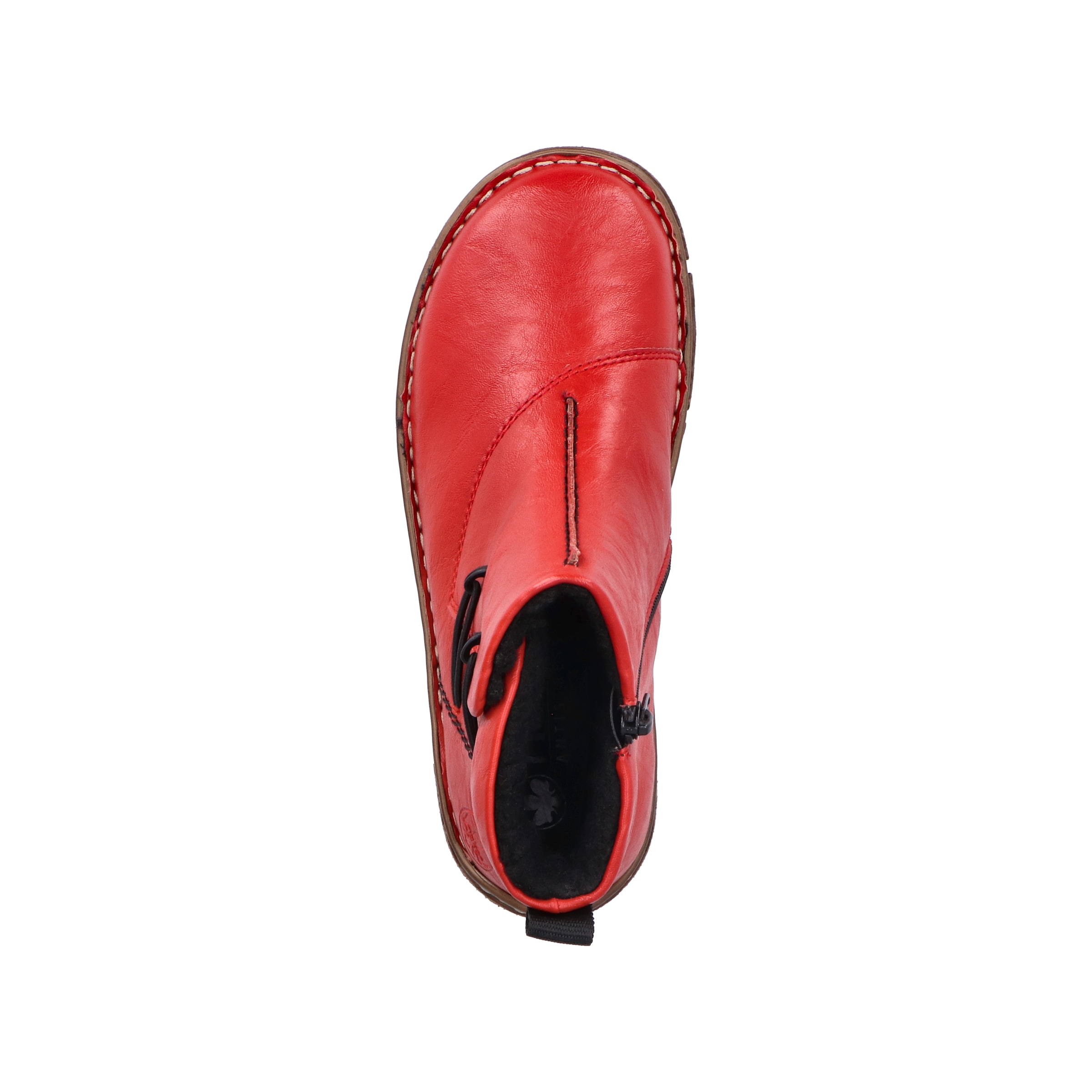 Rieker Winterboots  Casual-Boots, Steifelette mit Ziernaht