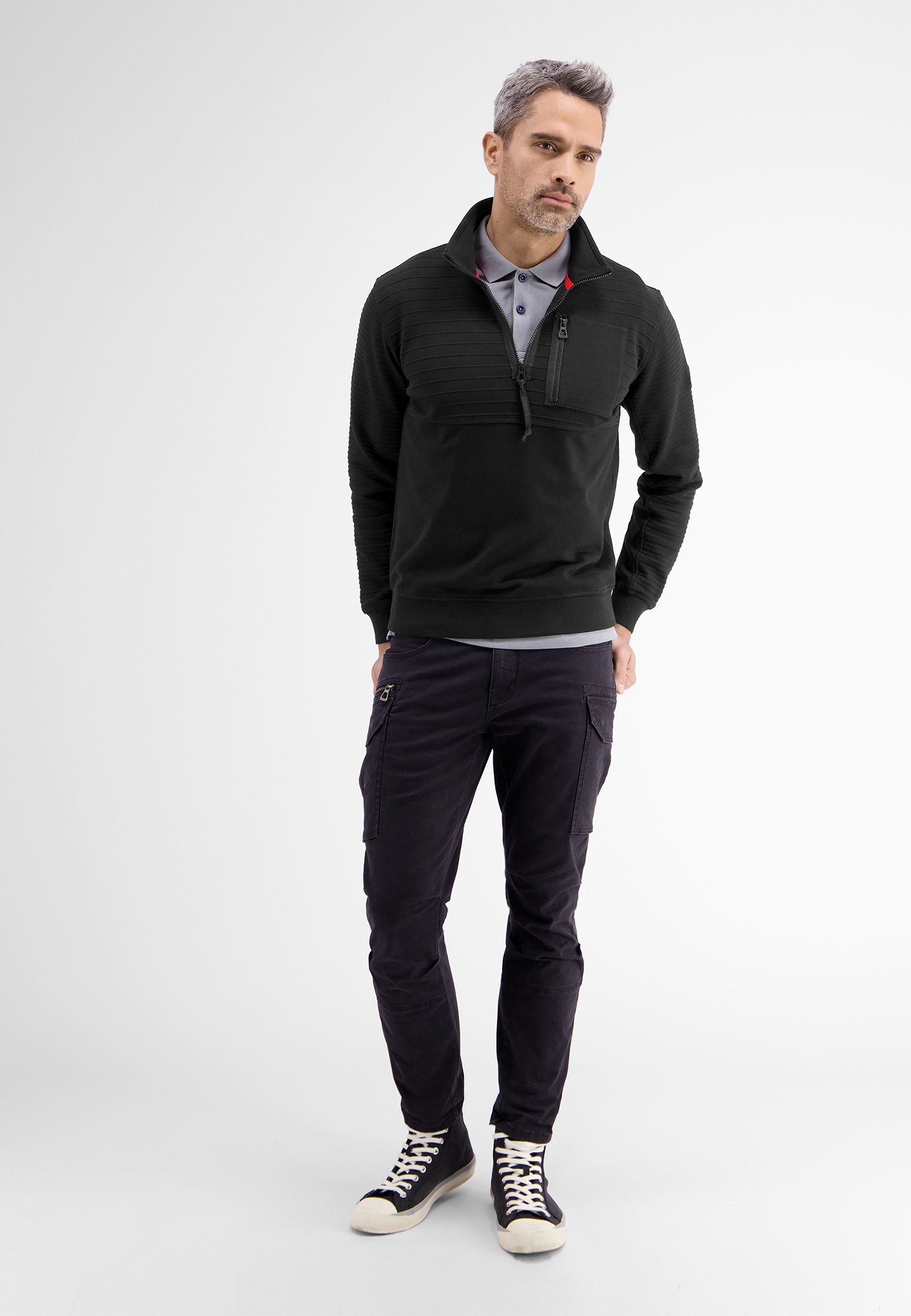 LERROS Sweatshirt »LERROS Modischer Sweattroyer«