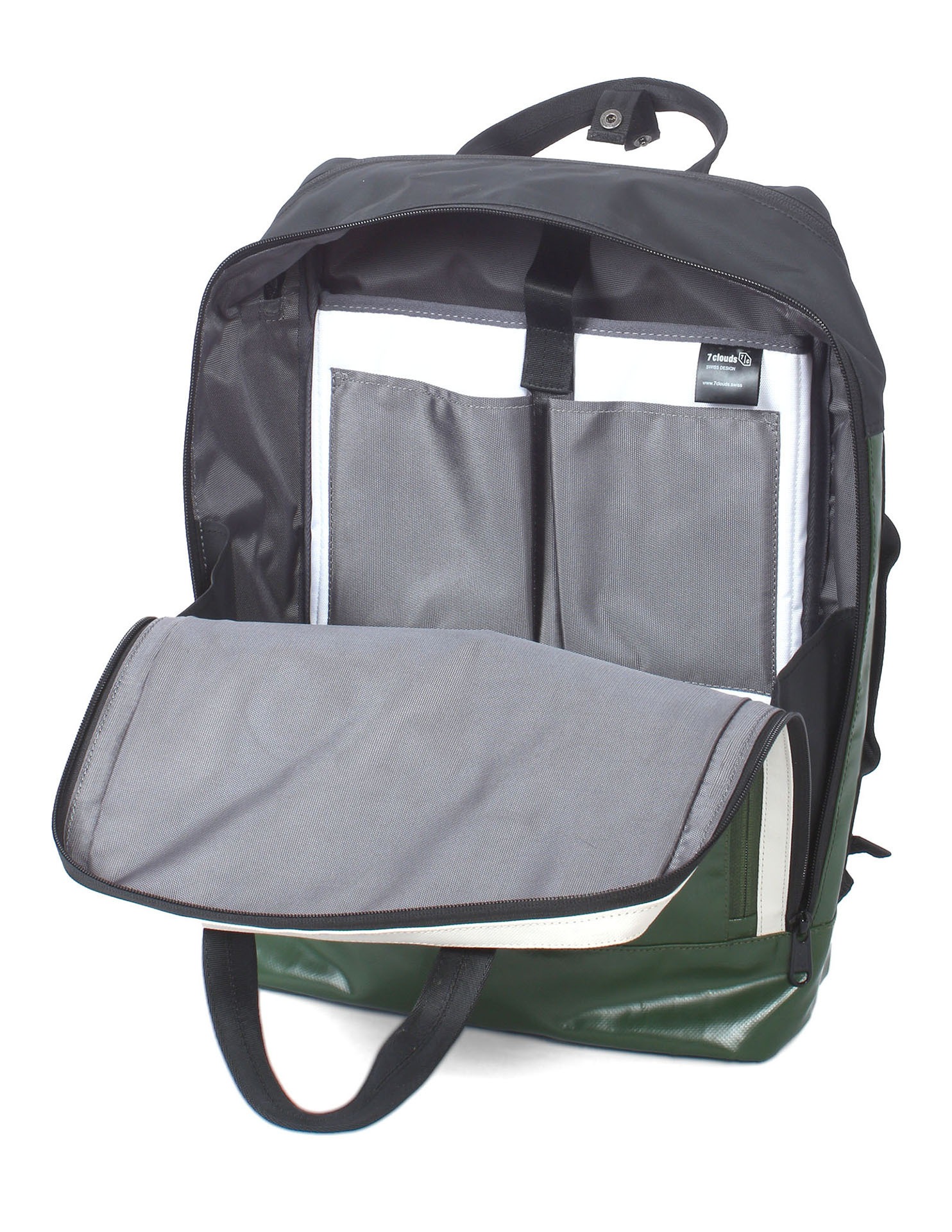 7clouds Laptoprucksack »Agal 7.3 M«, mit recyceltem PET