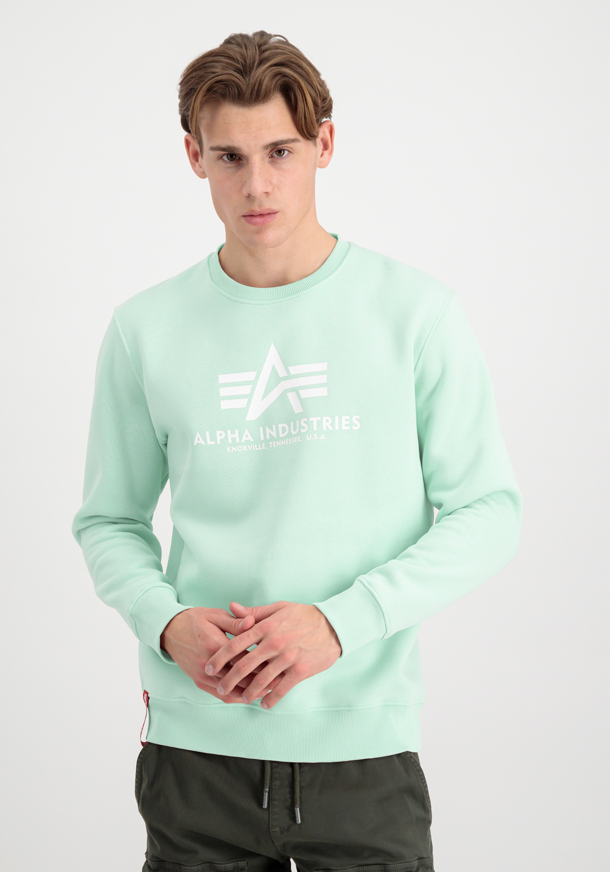 Sweater« Basic Men ▷ Industries Sweats & - | Hoodys Sweater Alpha »Alpha BAUR kaufen Industries