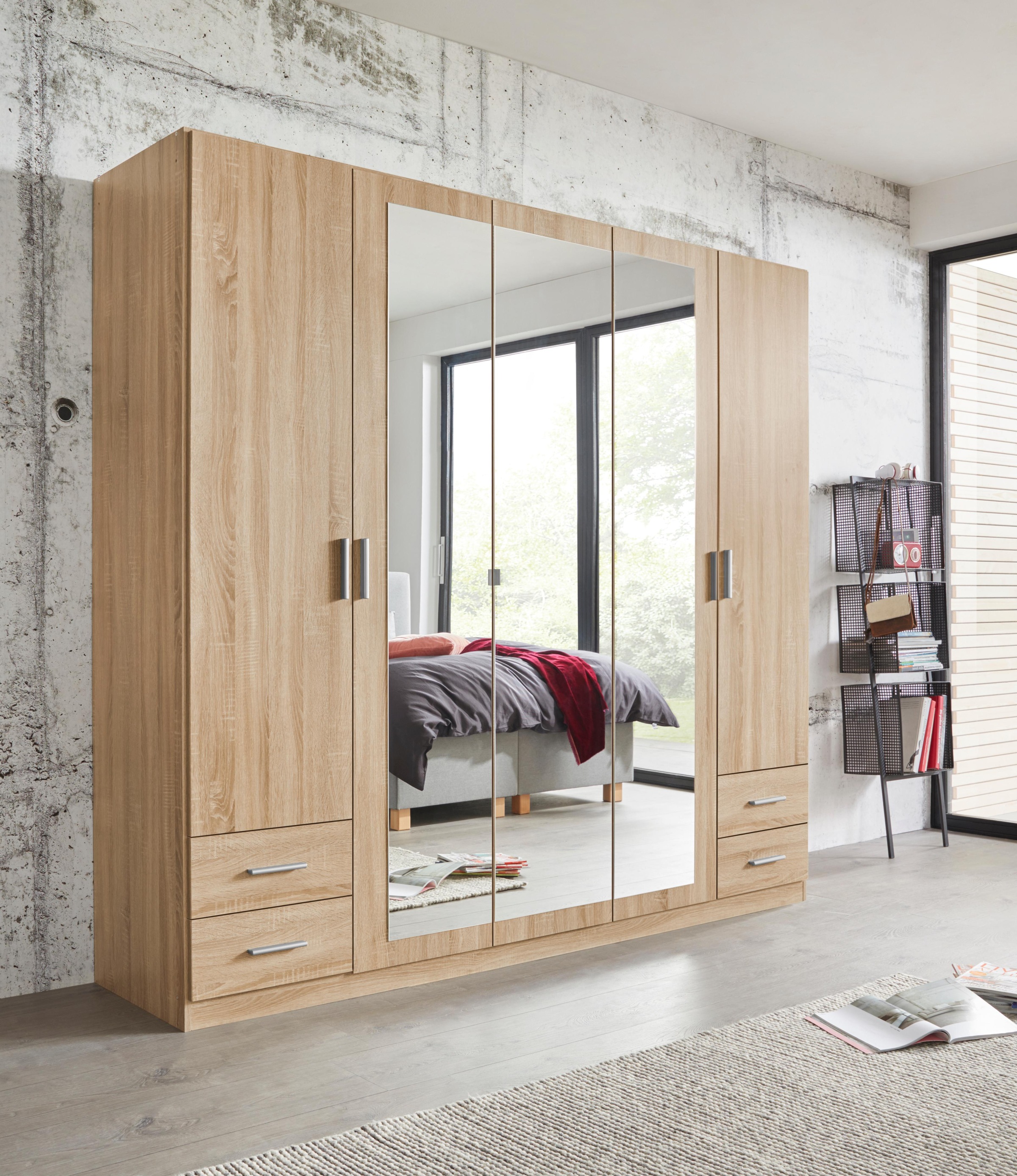 rauch Drehtürenschrank "Drehtürenschrank Schrank Garderobe Wäscheschrank Sc günstig online kaufen