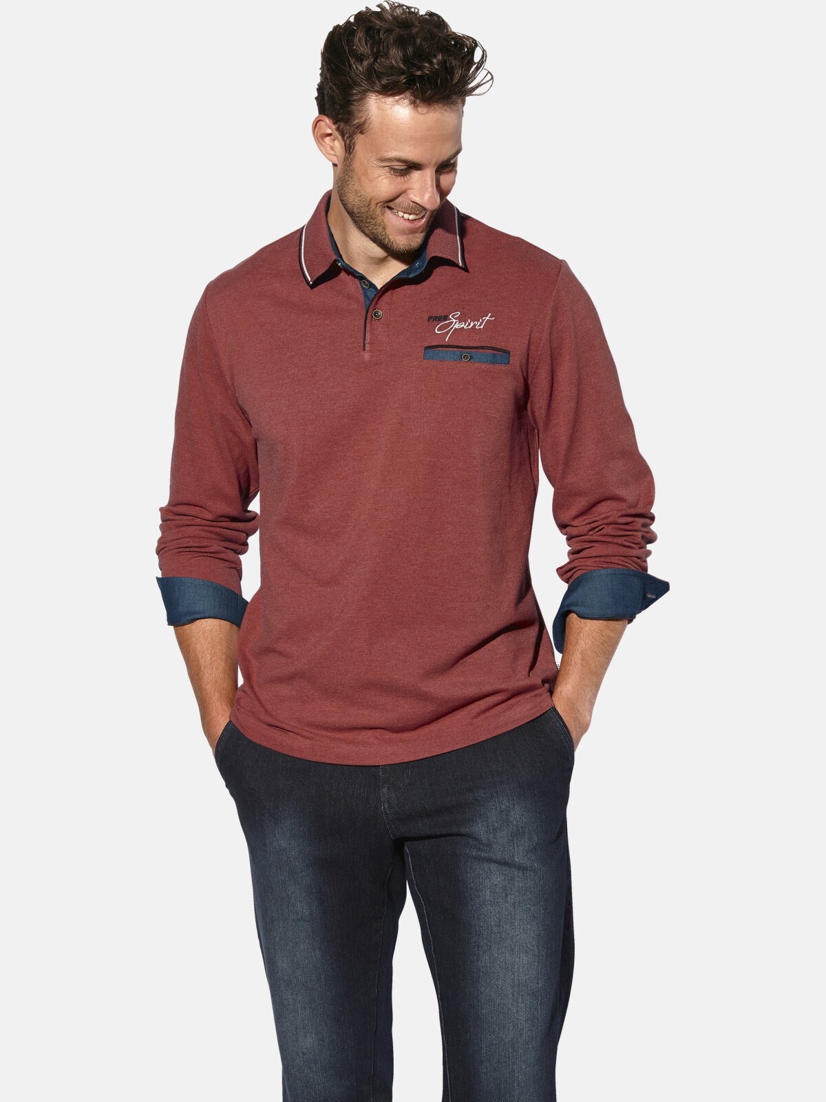 Babista Langarm-Poloshirt "Langarm-Poloshirt VITORIO" günstig online kaufen