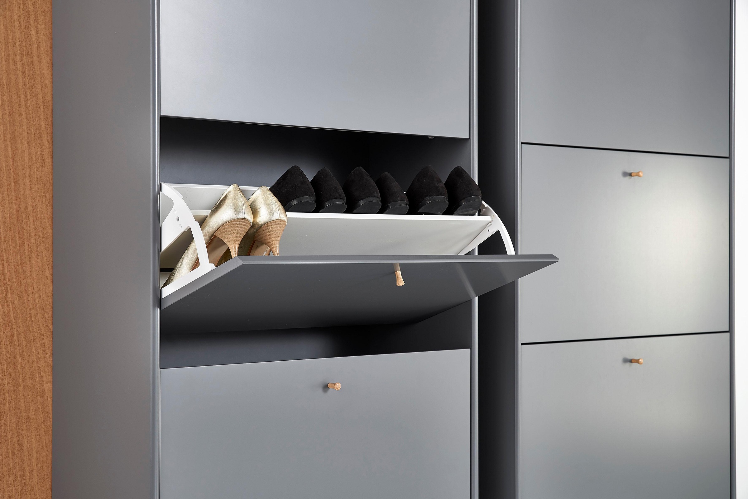 Black Friday Hammel Furniture Schuhkipper »Mistral«, mit drei Schubladen  für Schuhe, B: 70 cm, anpassungsbar Designmöbel | BAUR