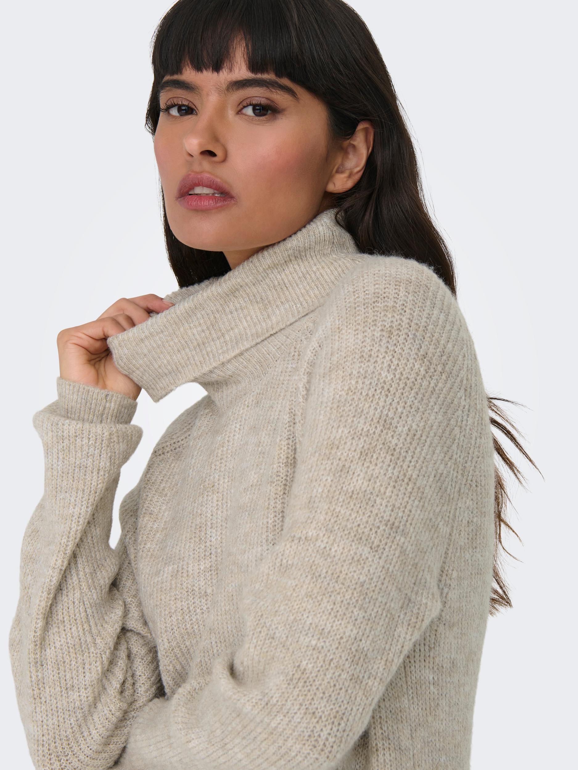 Thumbnail - ONLY Strickkleid "ONLSILLY LS ROLLNECK DRESS BF KNT", mit Rollkragen