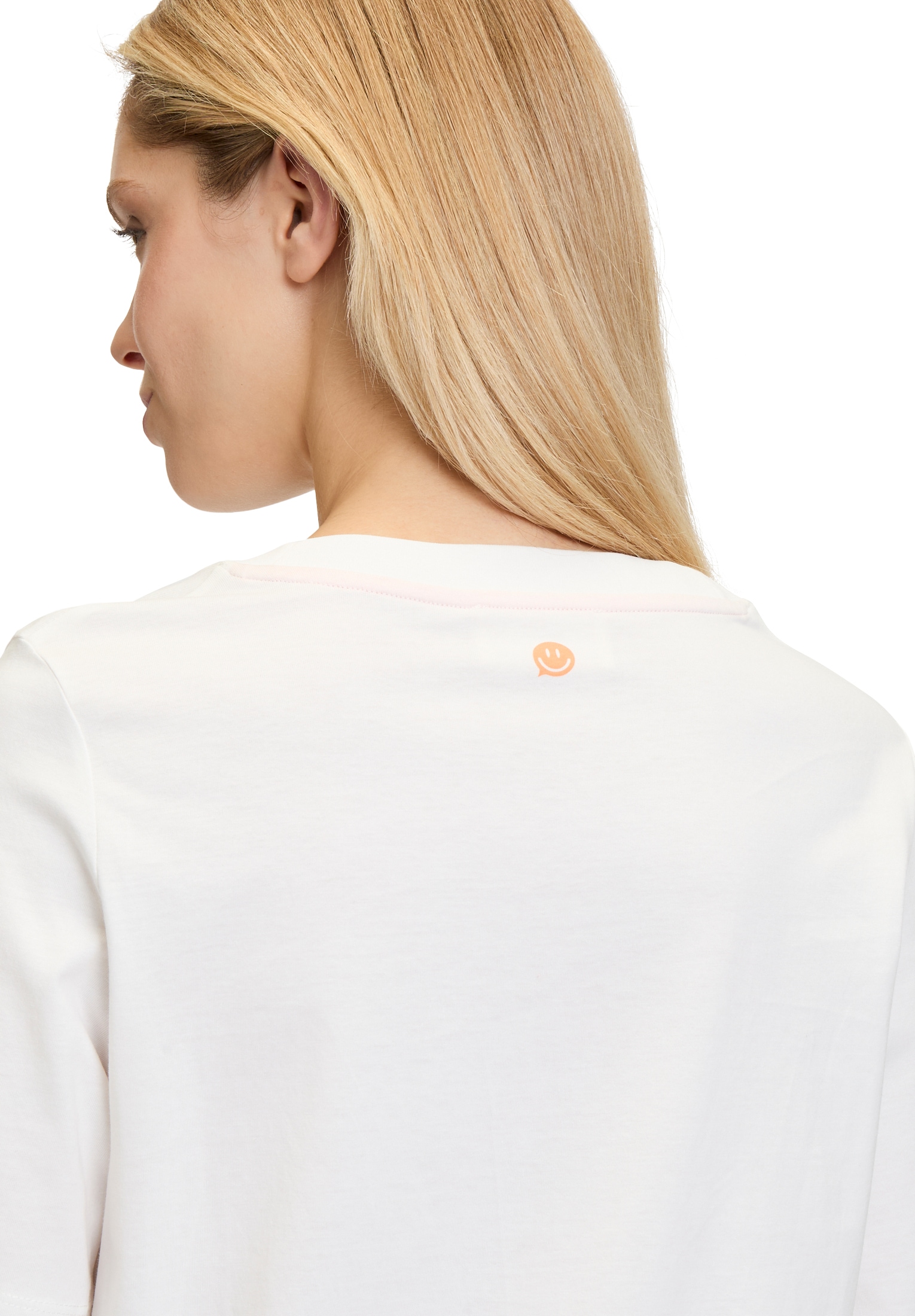 Cartoon Kurzarmshirt »Cartoon Printshirt mit Rundhalsausschnitt«, (1 tlg.), Hotfix