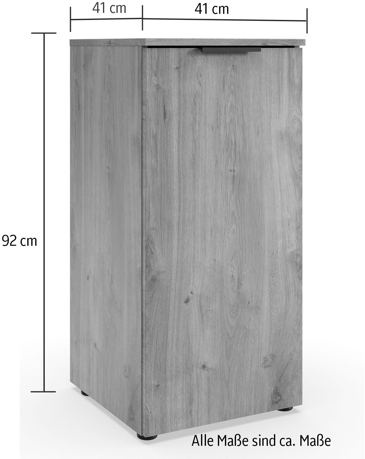 Wimex Kommode »Level by fresh to go«, 1-türig mit soft-close Funktion, 41cm breit, 92cm hoch