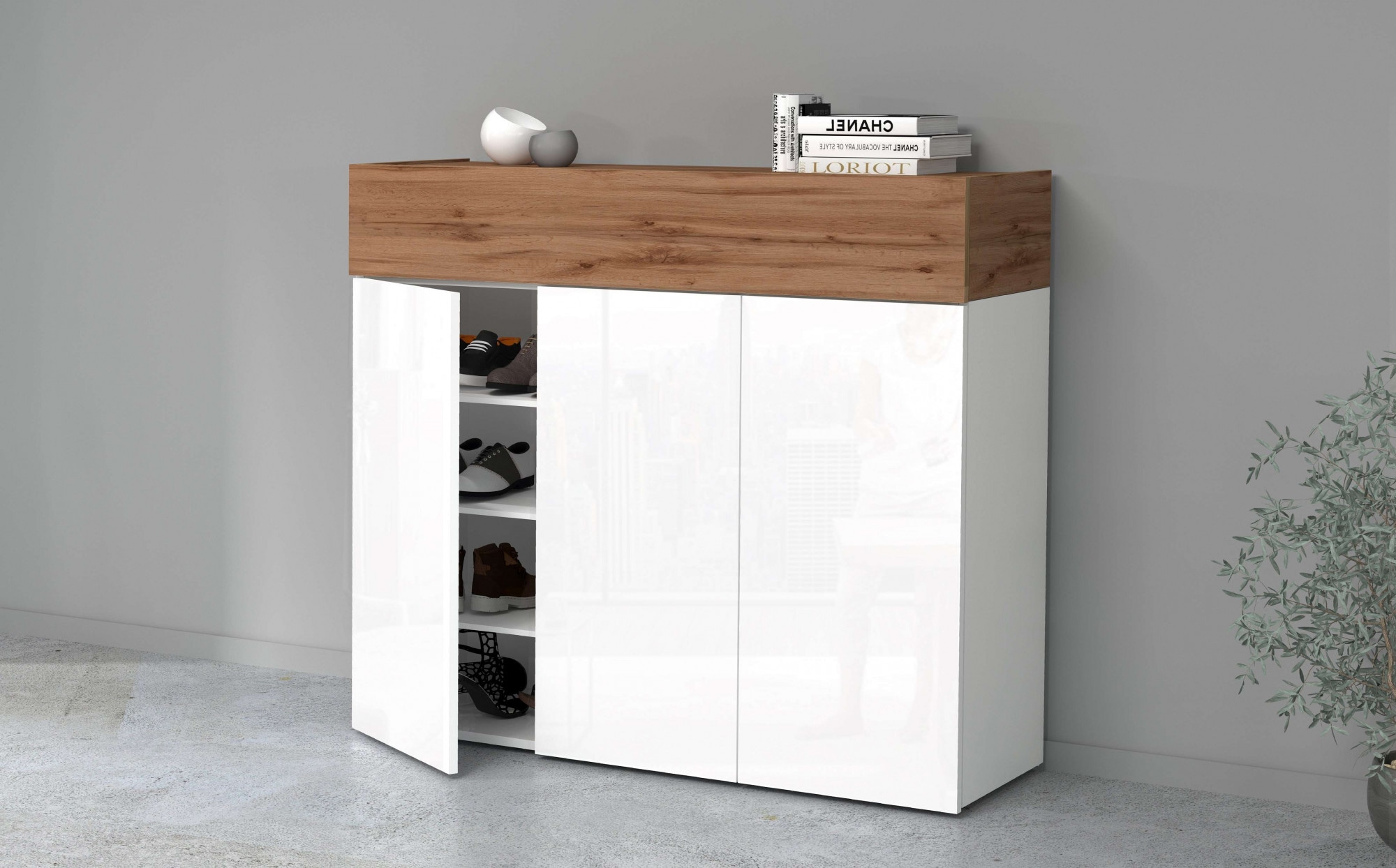 Home affaire Schuhschrank "Savona" 1 Stk. tlg.