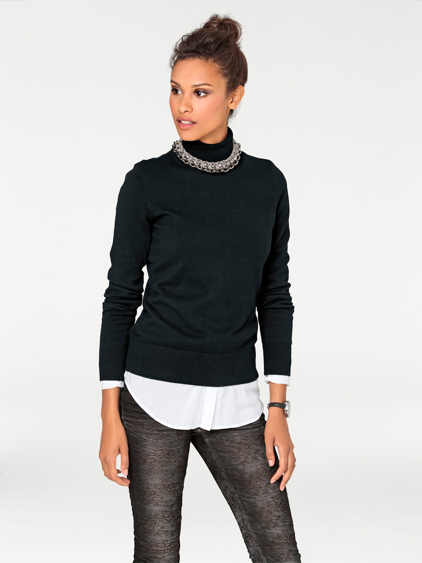 heine Rollkragenpullover »Rollkragen-Pullover«