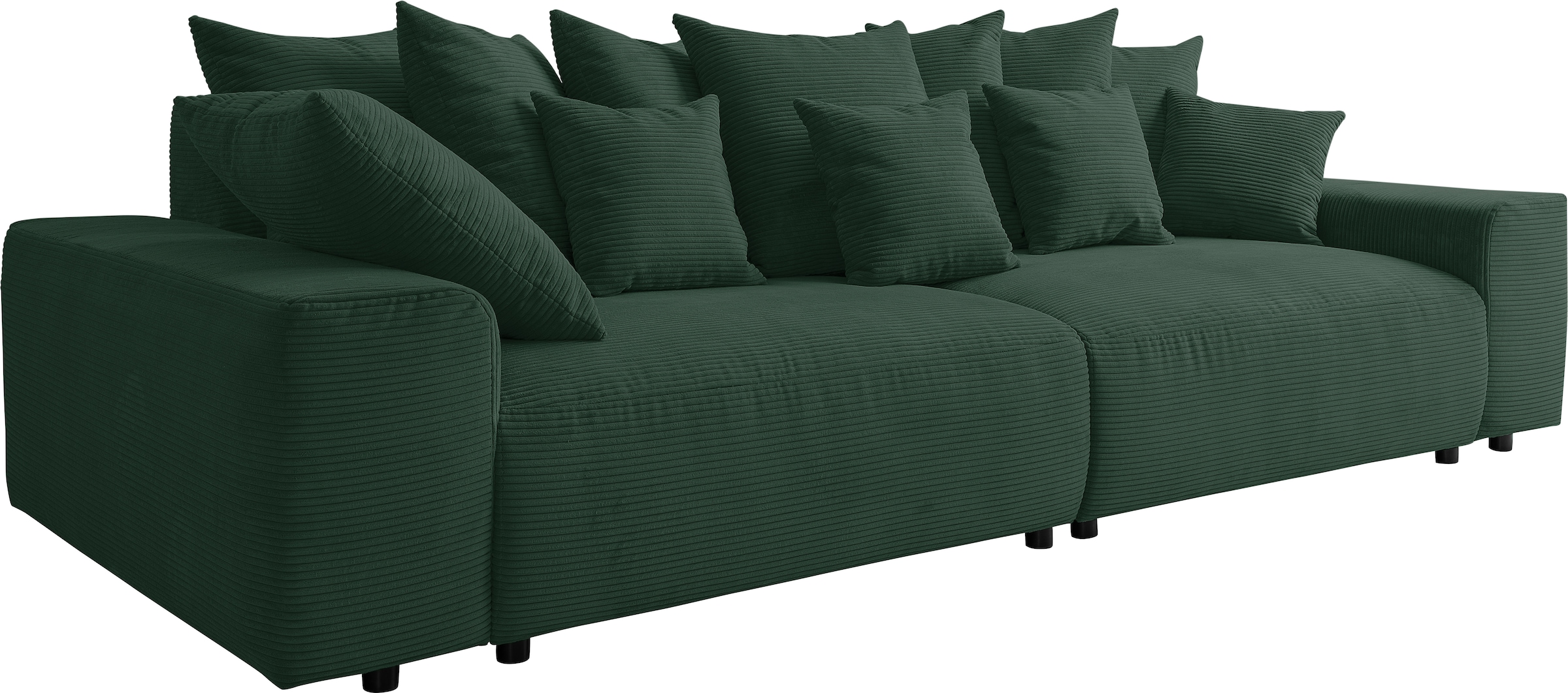WERK2 Big-Sofa »Maxi B, Mega Sofa mit viel Platz, Breite 290 cm, pflegeleichte Bezüge« Maximaler Kuschelkomfort: XXL-Sofa mit 78 cm Sitztiefe & 12 Kissen