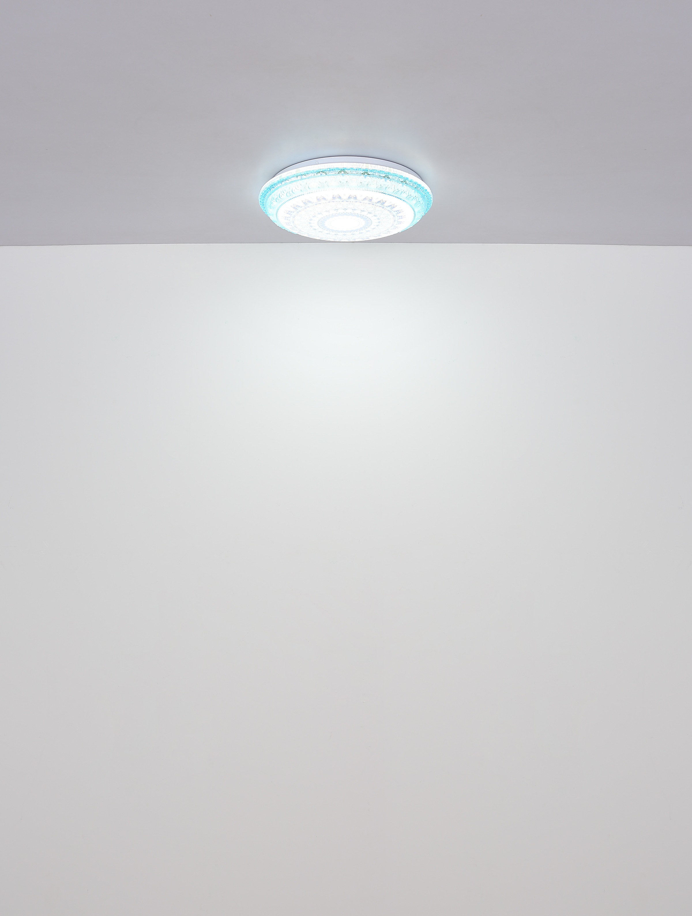 GLOBO LIGHTING LED Deckenleuchte »LAZARO« LED-Modul 1 Stk. Deckenlampe/CCT 2700/4000/6000K/rund/Wohnzimmer/Schlafzimmer