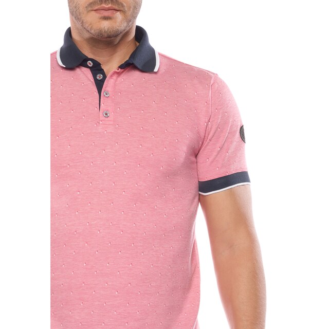 NOVIL Des TEE-SHIRT (SHORT | Cerises mit lässigen Le Black COURTE) Temps HOMME (MANCHE Friday BAUR NOVIL Poloshirt SLEEVE)«, Kontrastdetails / »POLO