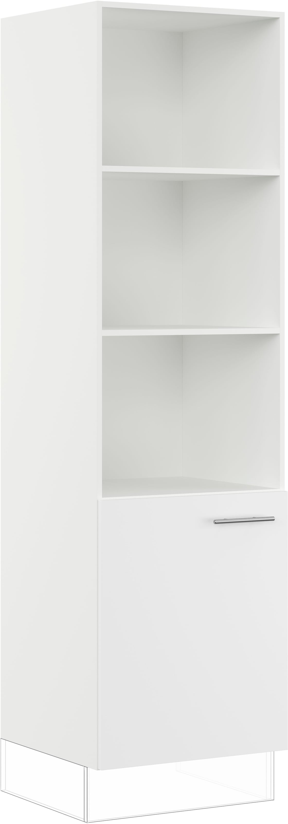 IMPULS KÜCHEN Seitenschrank ""Valencia & Tirana", Breite/Höhe: 60/205,1 cm" vormontiert, mit Drehtür, mit verstellbaren Fachböden