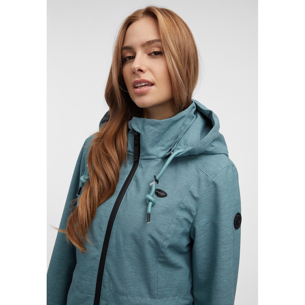 Ragwear Outdoorjacke »DAKKOTA«, mit Kapuze