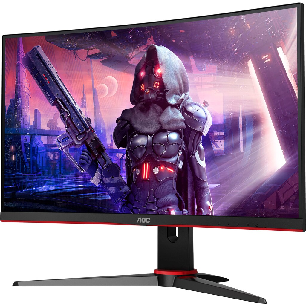 Hyrican Gaming-PC-Komplettsystem »Military SET02096«, inklusive 27" Monitor AOC C27G2AE/BK