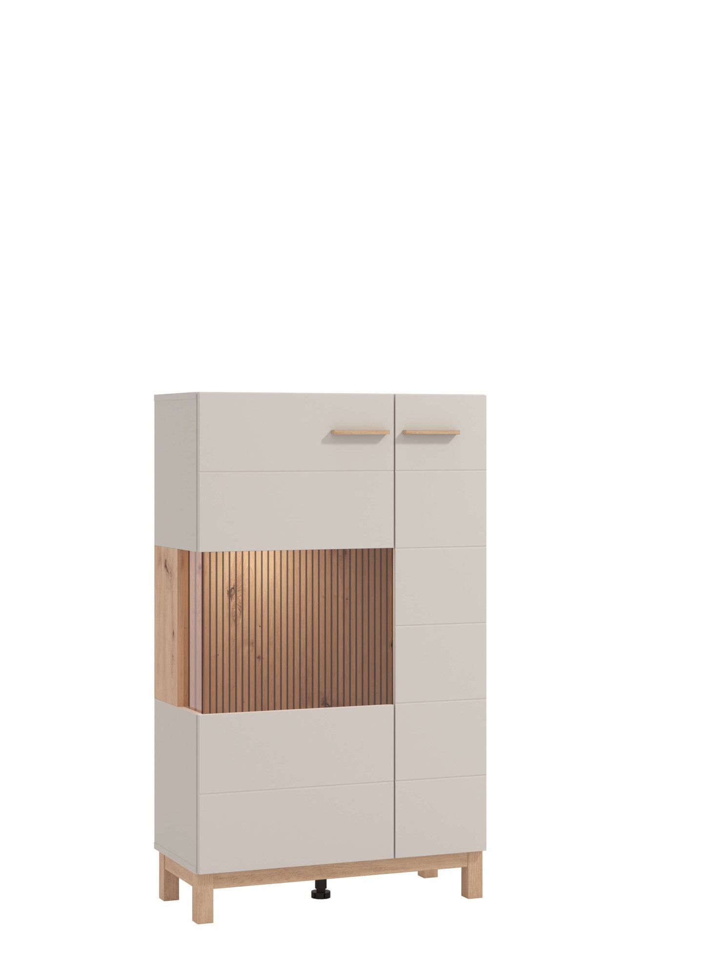 Home affaire Highboard "Essex, Hochkommode, Vitrine, Glasvitrine, Kombi-Hig günstig online kaufen