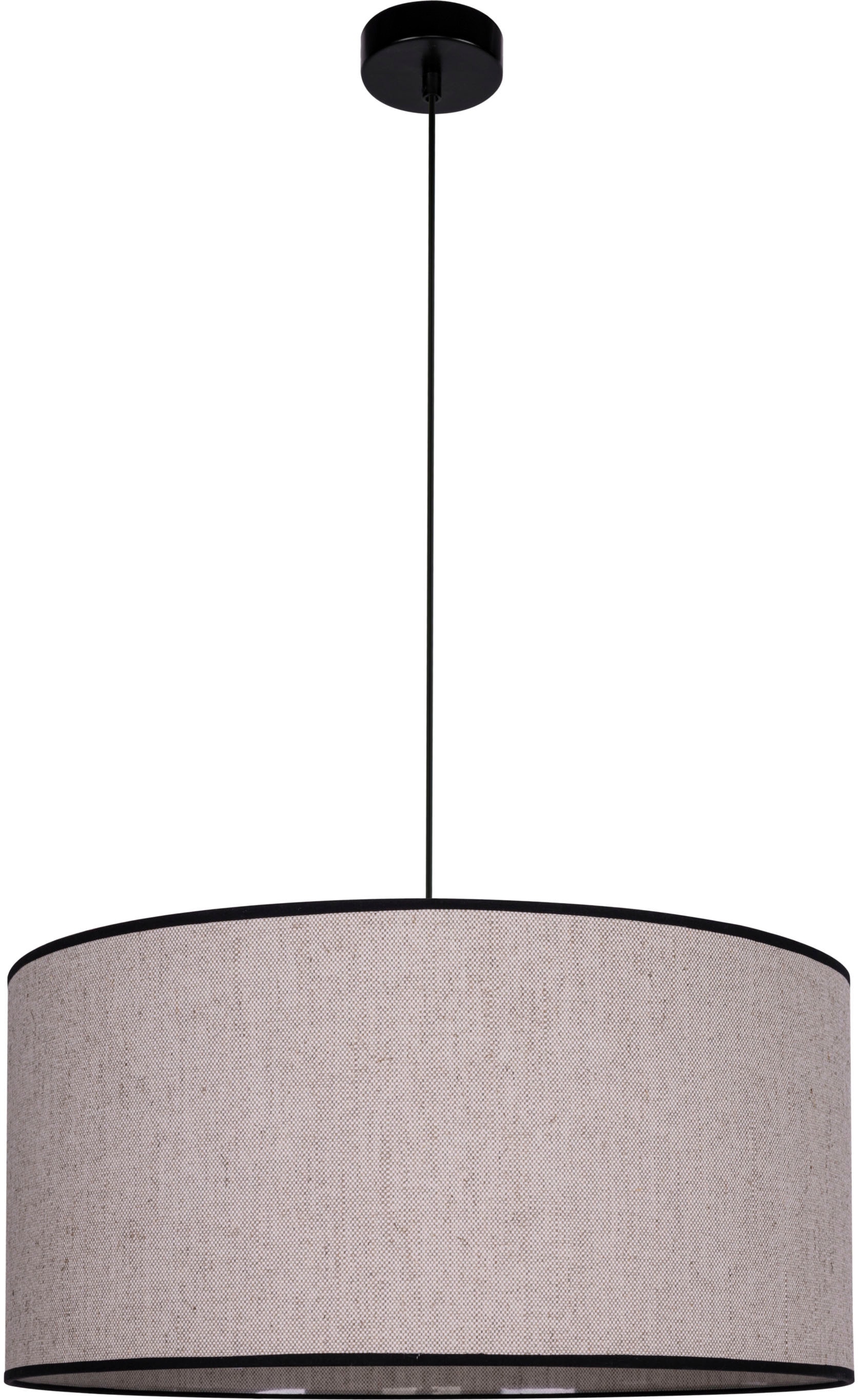 andas Pendelleuchte »Virrat, im skandinavischen Stil«, 1 flammig, Leuchtmittel E27 | Leuchtmittel wechselbar, Pendellampe mit Leinenschirm, im zeitlosen Design, Made in Europe