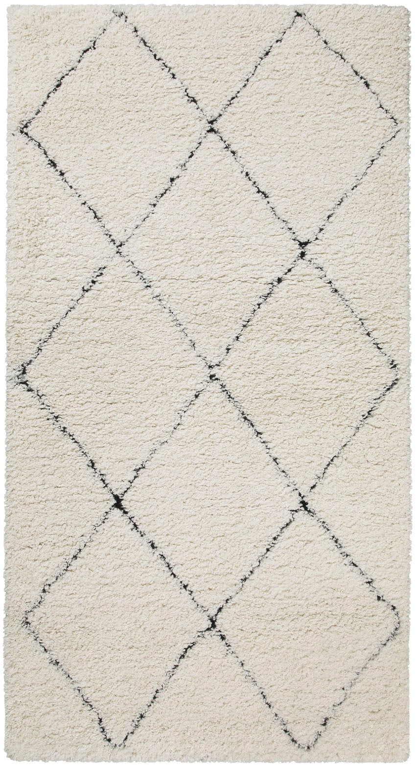Wecon home Hochflor-Teppich »STUDIO two«, rechteckig, 35 mm Höhe, weicher und kuscheliger Flor, Wohnzimmer, Schlafzimmer, im Berber-Stil