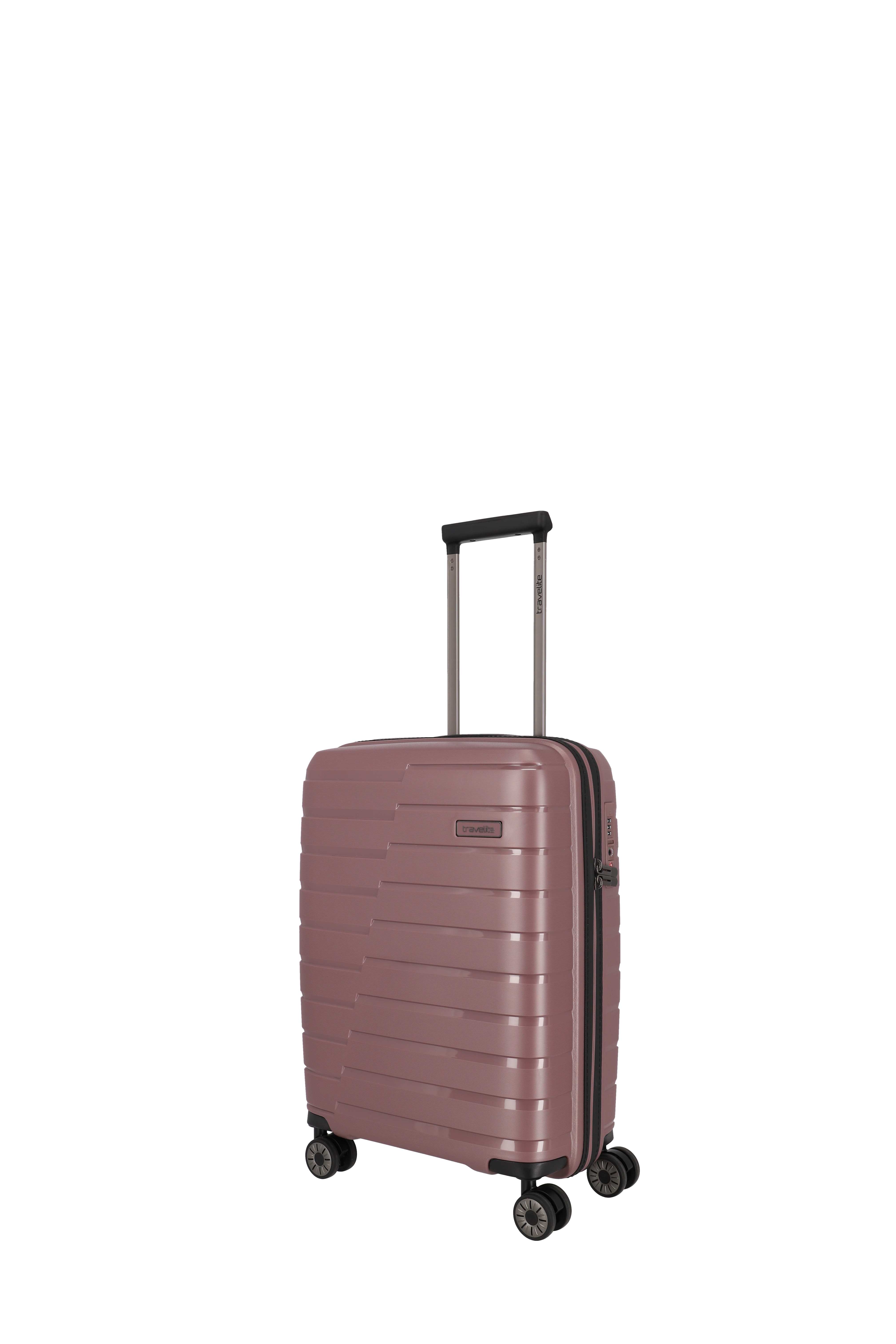 travelite Trolleyset "AIR BASE 3-teilig Reisekoffer Hartschale" mit TSA-Schloss und bruchfester Polypropylen-Schale
