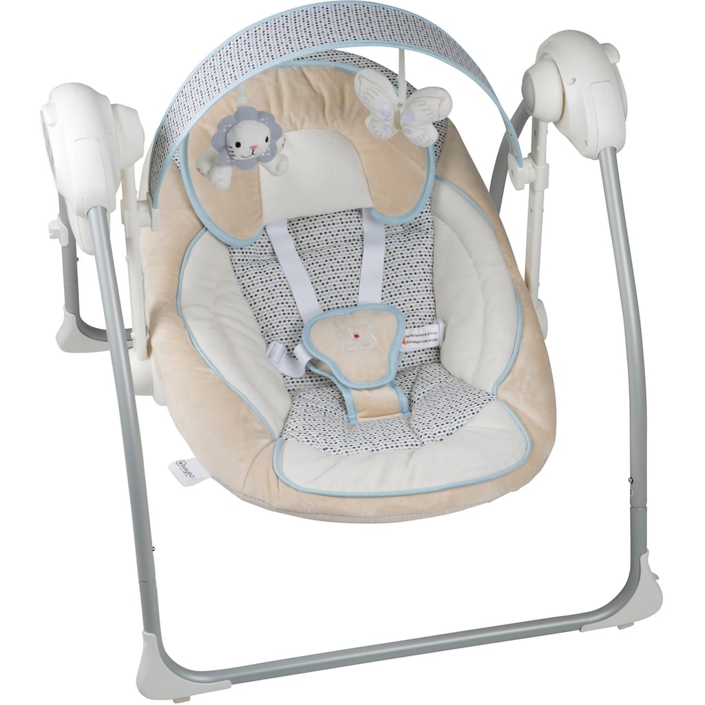 BabyGo Babywippe »Dandly, beige«, bis 9 kg