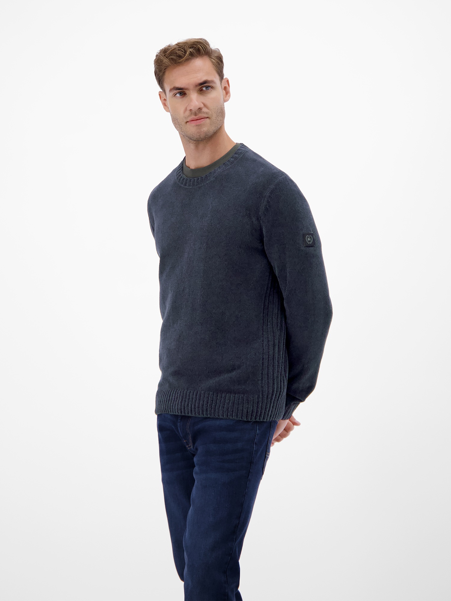 LERROS Strickpullover »LERROS Herren Strickpullover, weich wie Samt«
