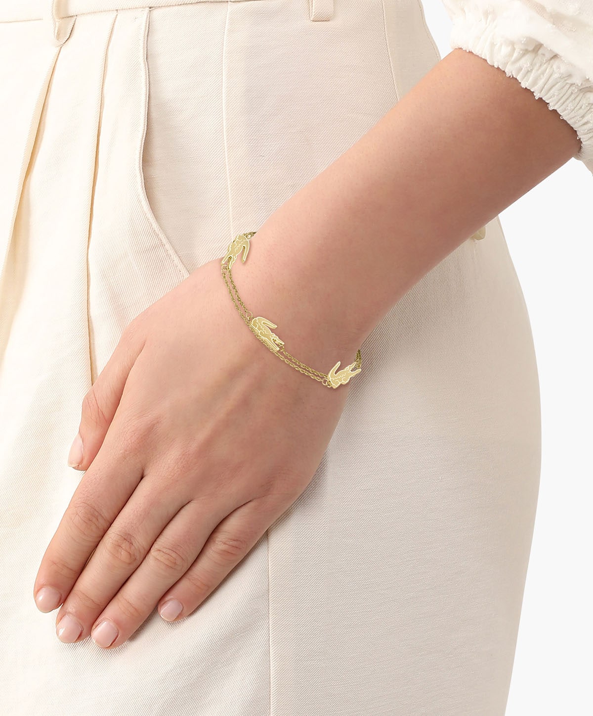 Lacoste Gliederarmband »CROCODILE, 2040470, 2040471«