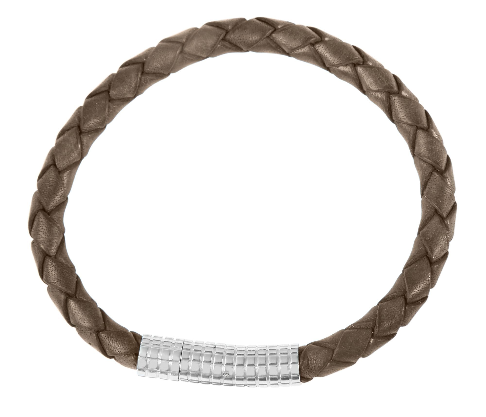 Adelia´s Armreif »Unisex Armband – Armreif aus Leder 21 cm« Ideal als Geschenk zum Muttertag