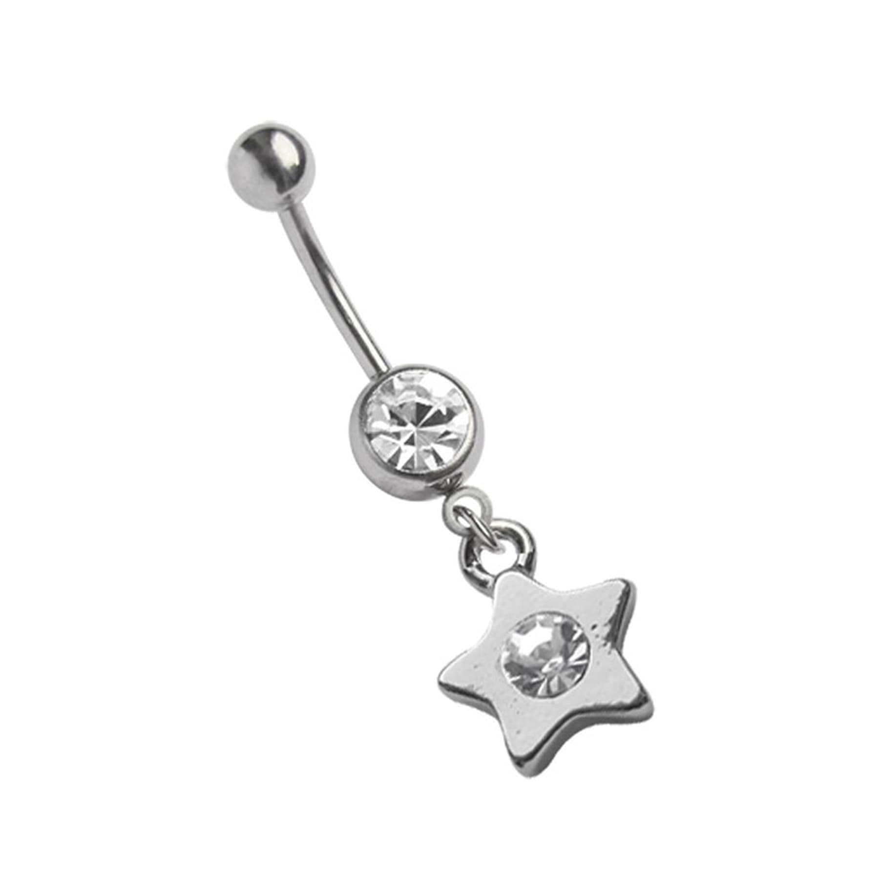 Adelia´s Bauchnabelpiercing »Piercing  Bauchnabelpiercing«, Mit 8 mm Zirkoniakugel