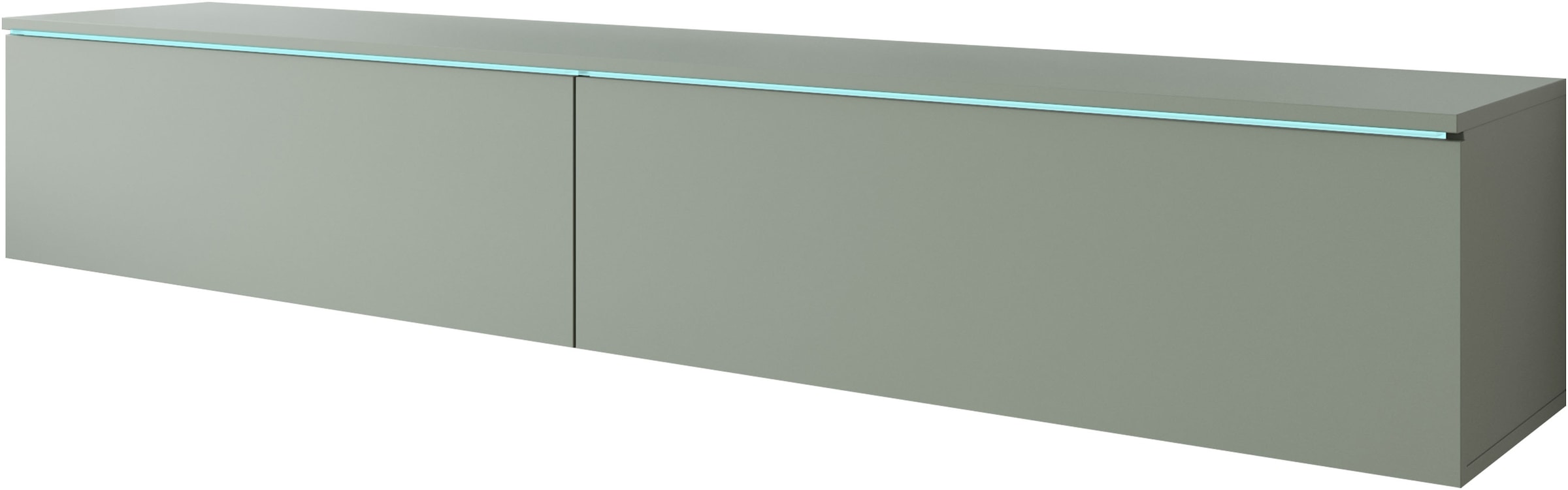 INOSIGN Lowboard »LOWBOARD VERA, wahlweise mit oder ohne Beleuchtung«, 180 cm, stehend und hängend, inkl. Beleuchtung