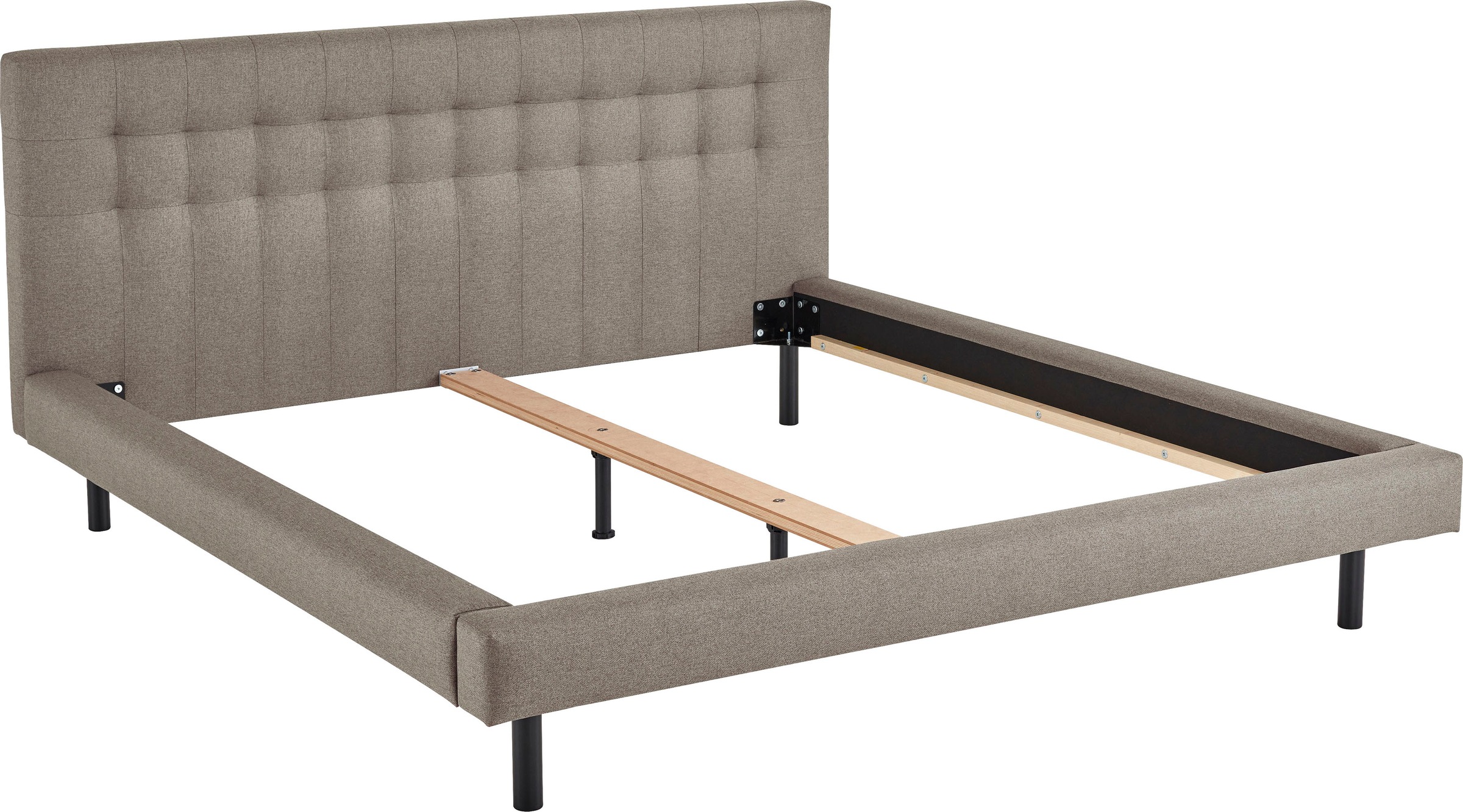 Home affaire Polsterbett "Tobjörn" Mit breitem Futon-Rahmen günstig online kaufen