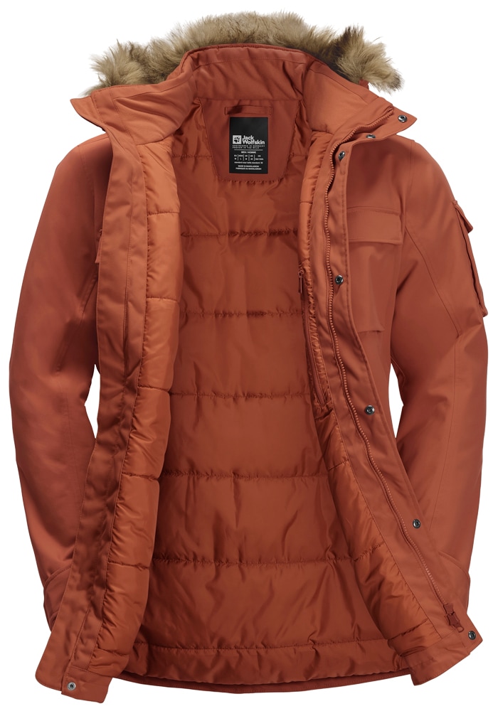 Jack Wolfskin Parka »GLACIER CANYON PARKA«, mit Kapuze
