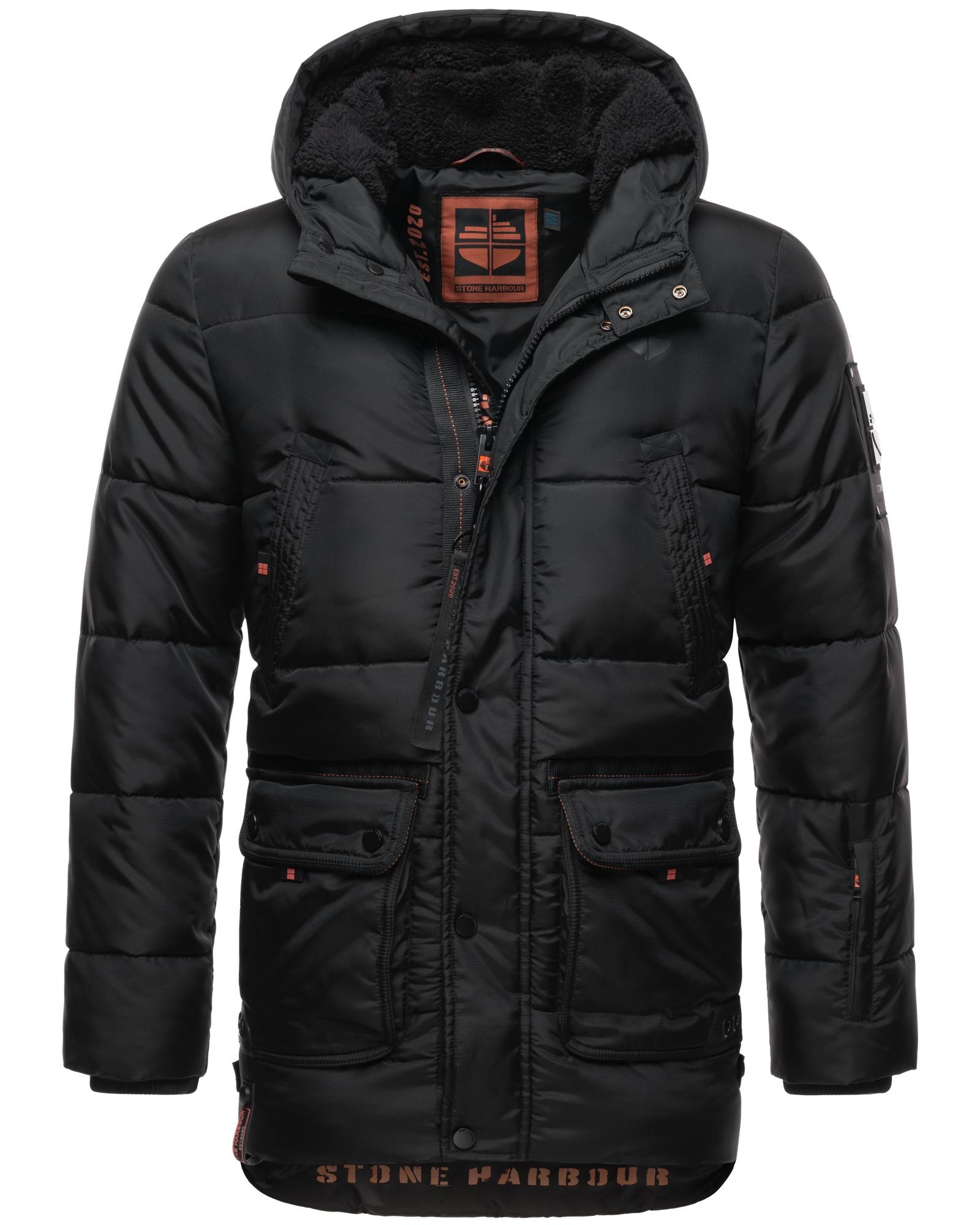 Stone Harbour Steppjacke »Mironoo«, mit Kapuze, stylische Outdoorjacke mit großer Kapuze