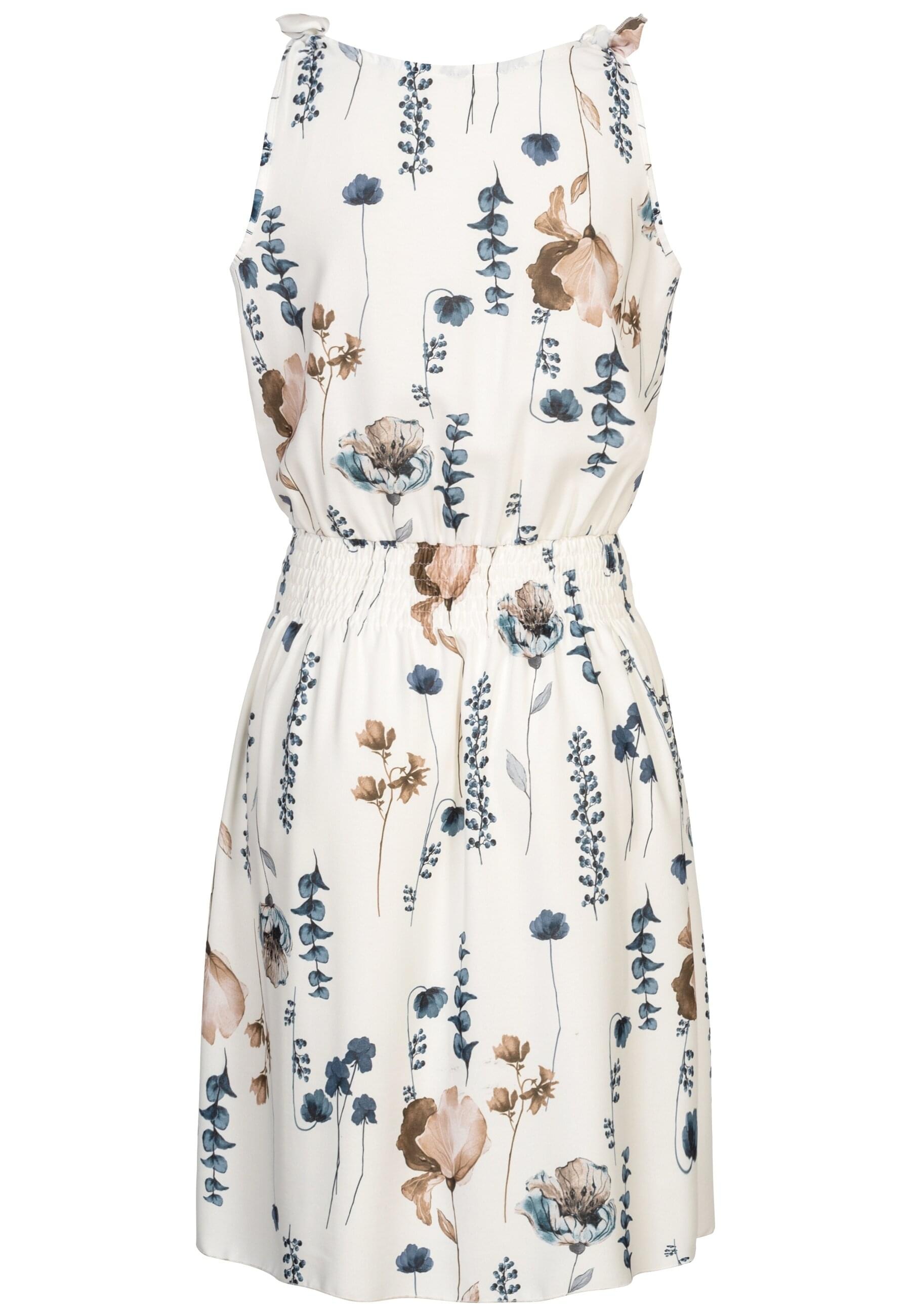 CLOUD 5IVE Shirtkleid »CLOUD 5IVE Dress with buttons and knot details floral print« 1 Stk. tlg.
