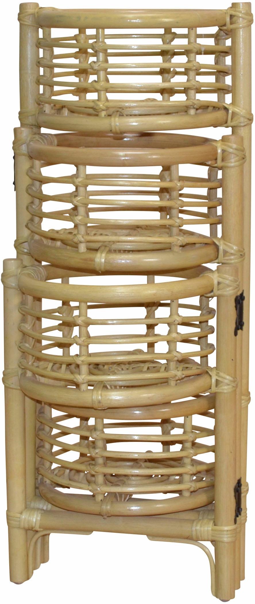HOFMANN LIVING AND MORE Blumenständer, Rattan
