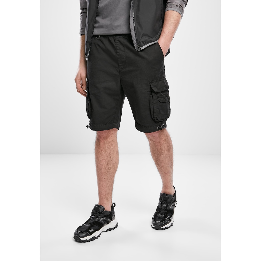 URBAN CLASSICS Stoffhose »Herren Double Pocket Cargo Shorts«, (1 tlg.)