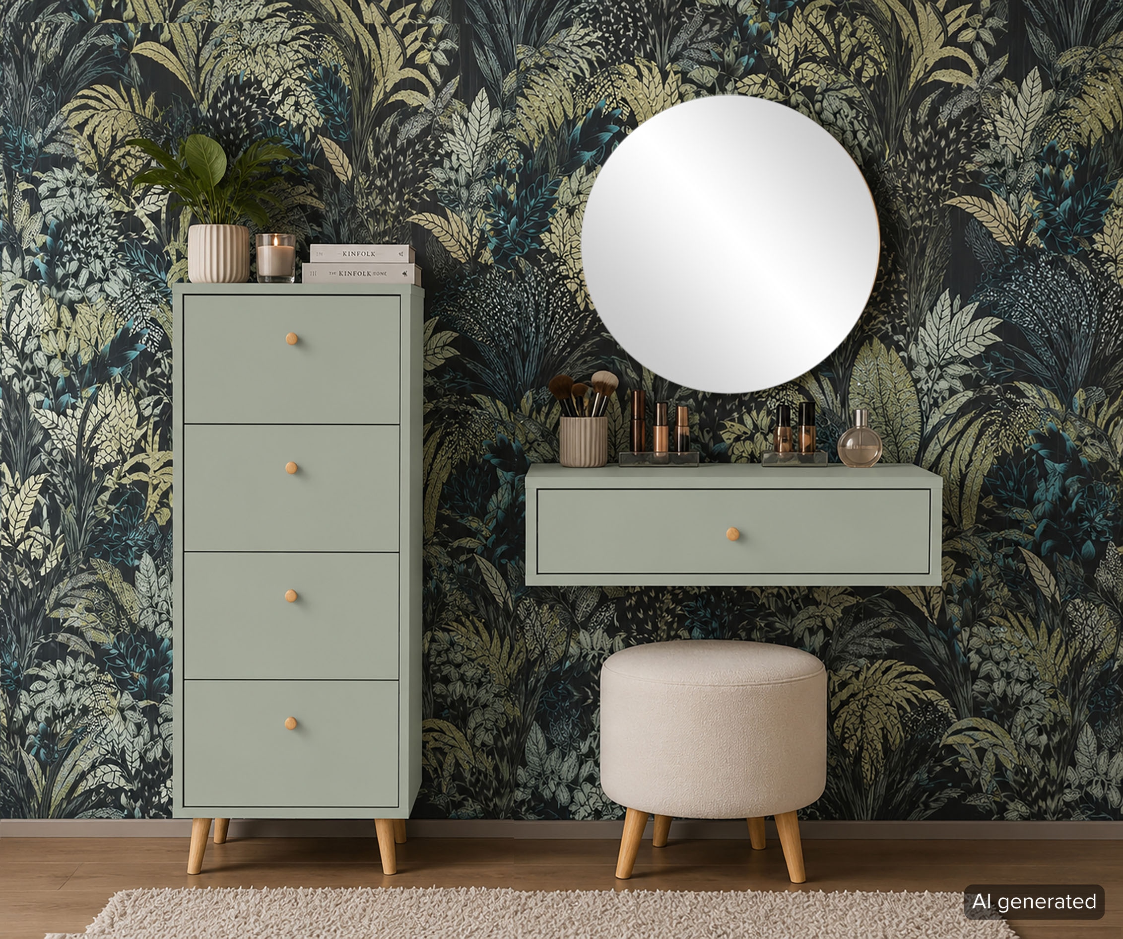 Schildmeyer Kommode »Bjarne, modernes & zeitlose Farbe, Breite 40 cm, Made in Germany« 1 Stk. tlg. Modernes & Zeitloses Design in Pistazie, Made in Germany