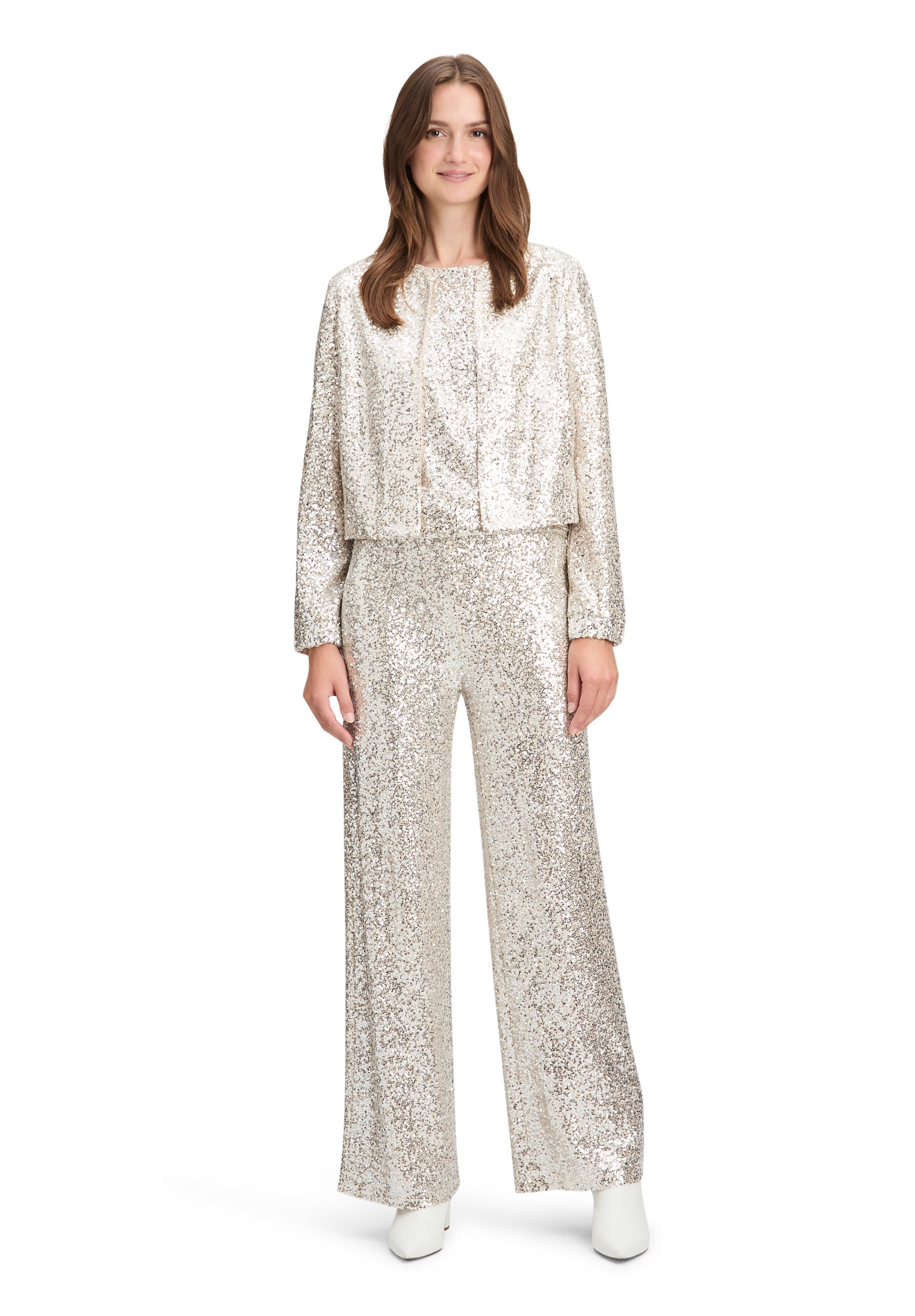 Betty&Co Schlupfhose »Damen Schlupfhose mit Pailletten«