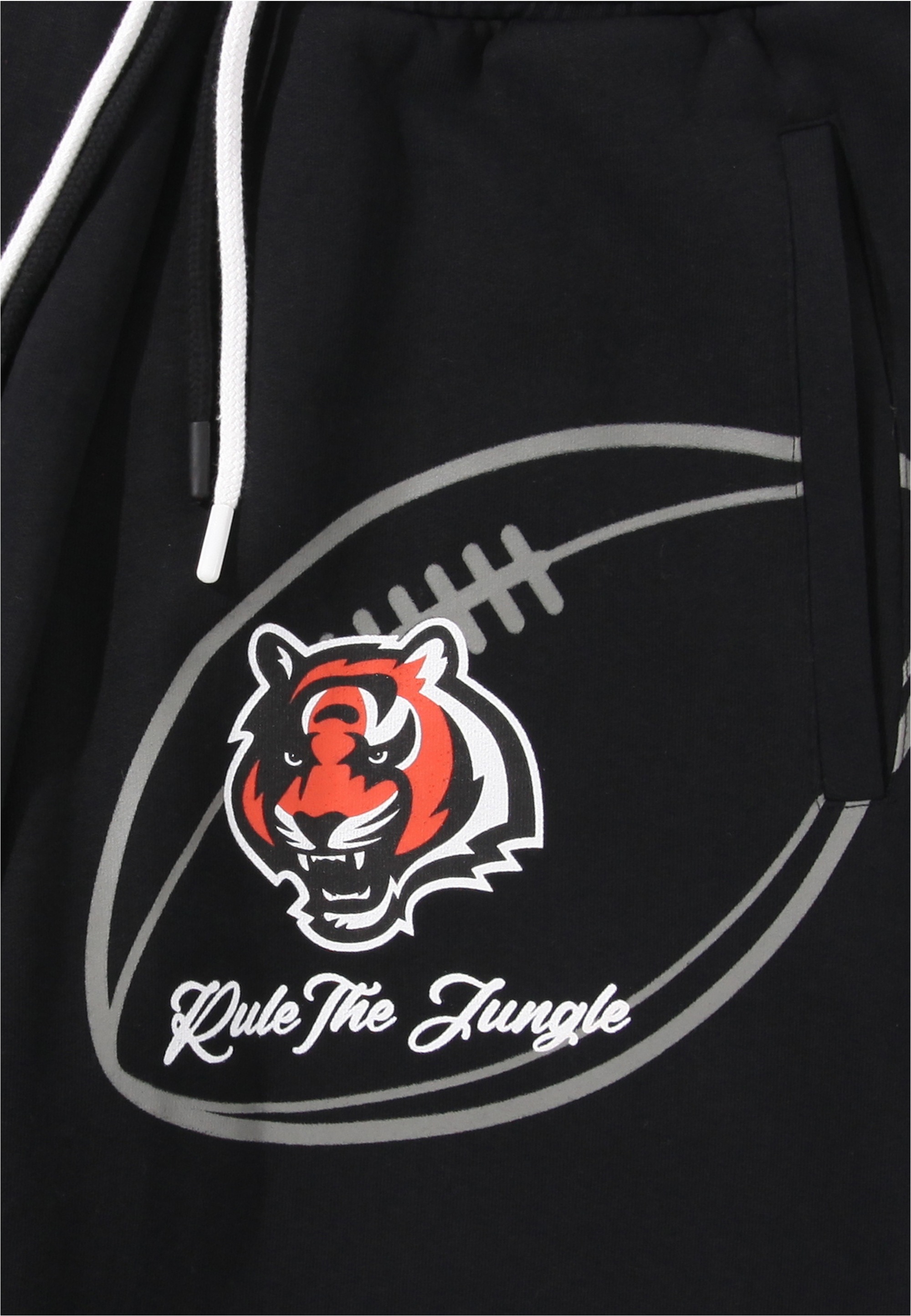 Recovered Sweathose »NFL Bengals Rule The Jungle«, mit gestreiften Bünchen