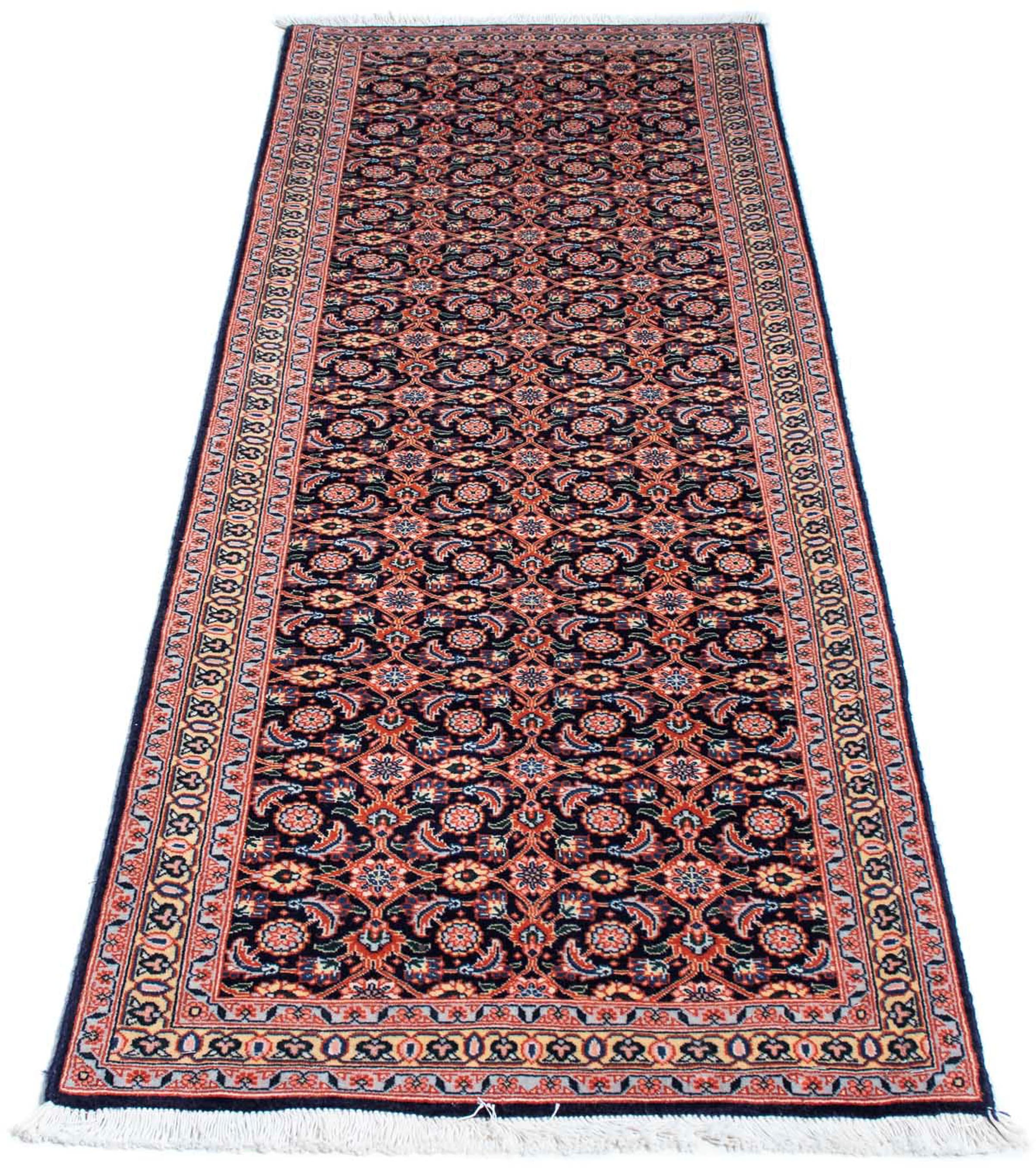 morgenland Orientteppich "Perser - Täbriz - 200 x 63 cm - mehrfarbig", rechteckig, 10 mm Höhe, Wohnzimmer, Handgeknüpft,