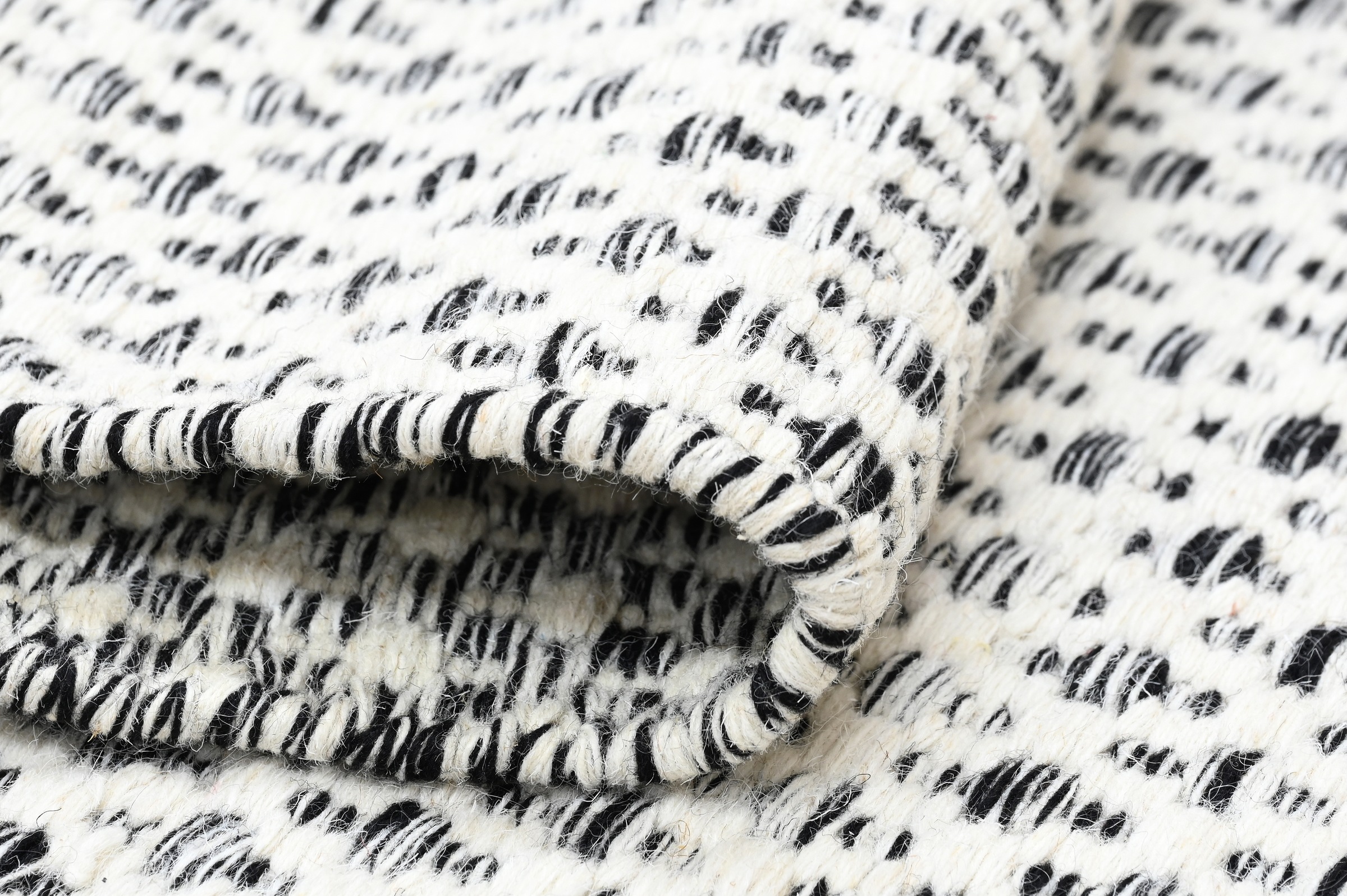 Thumbnail - Myflair Möbel & Accessoires Wollteppich "Wooly Nature" rechteckig 10 mm Höhe Handwebteppich, reine Wolle, Scandi Design,...