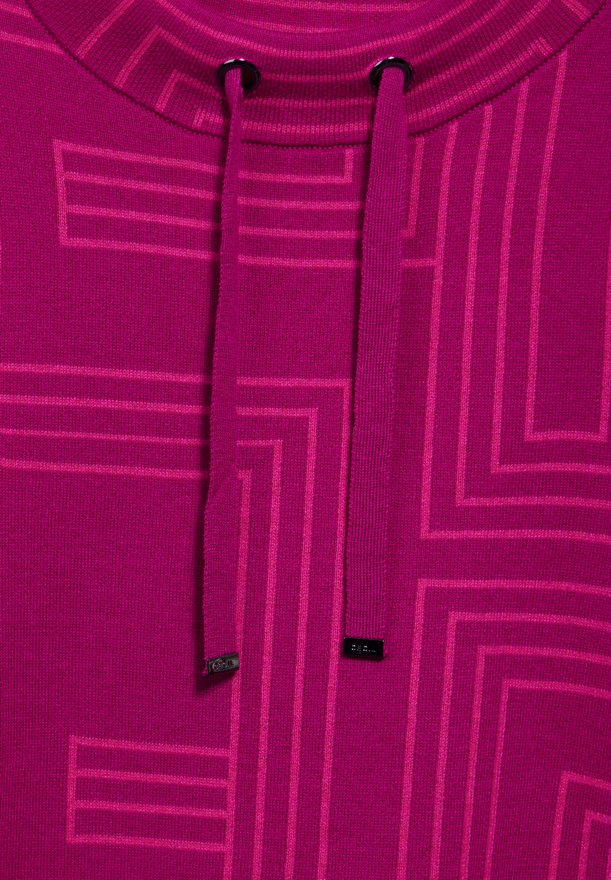Cecil Strickpullover, mit feinem Streifenmuster