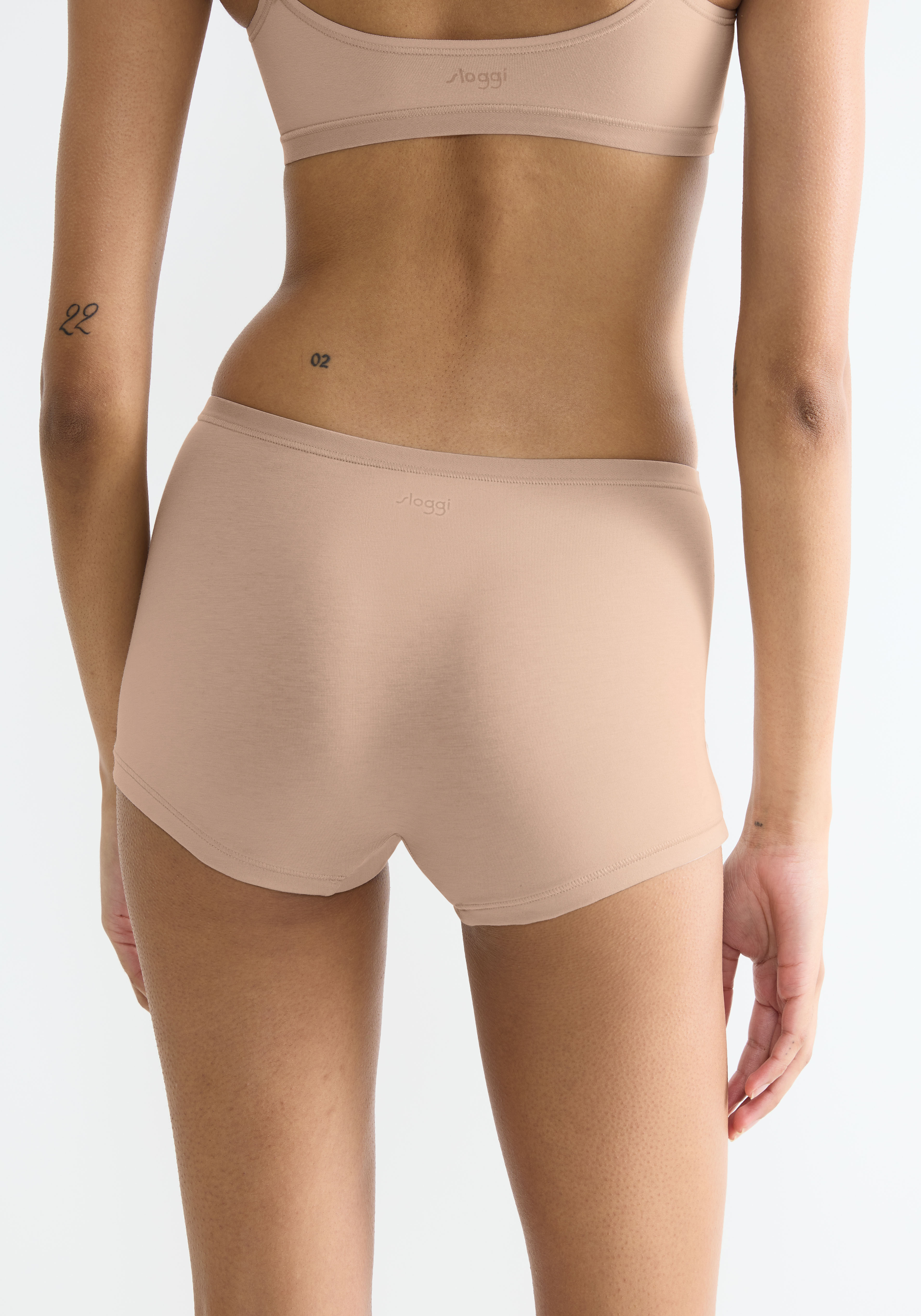 Thumbnail - sloggi Slip "GO Daily Cotton Short 3P", (3er Pack), Glanz-Effekt Details