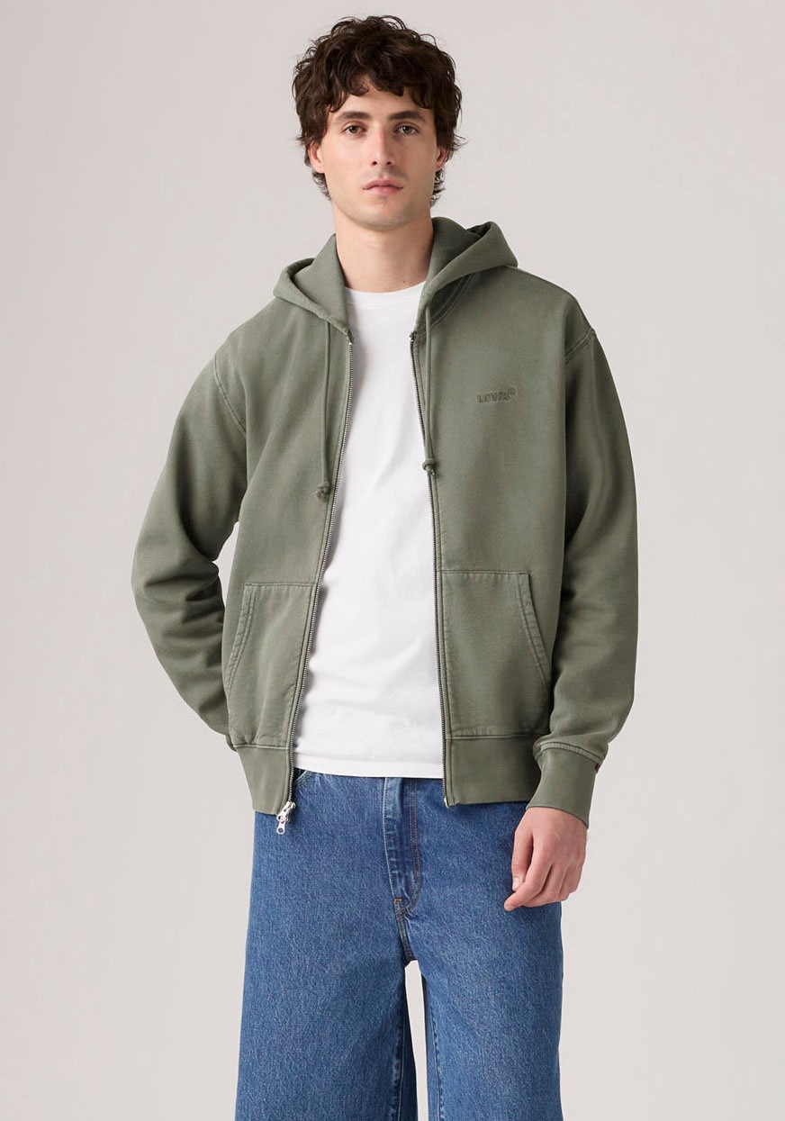 Levis Kapuzensweatjacke mit Logo-Stickerei günstig online kaufen