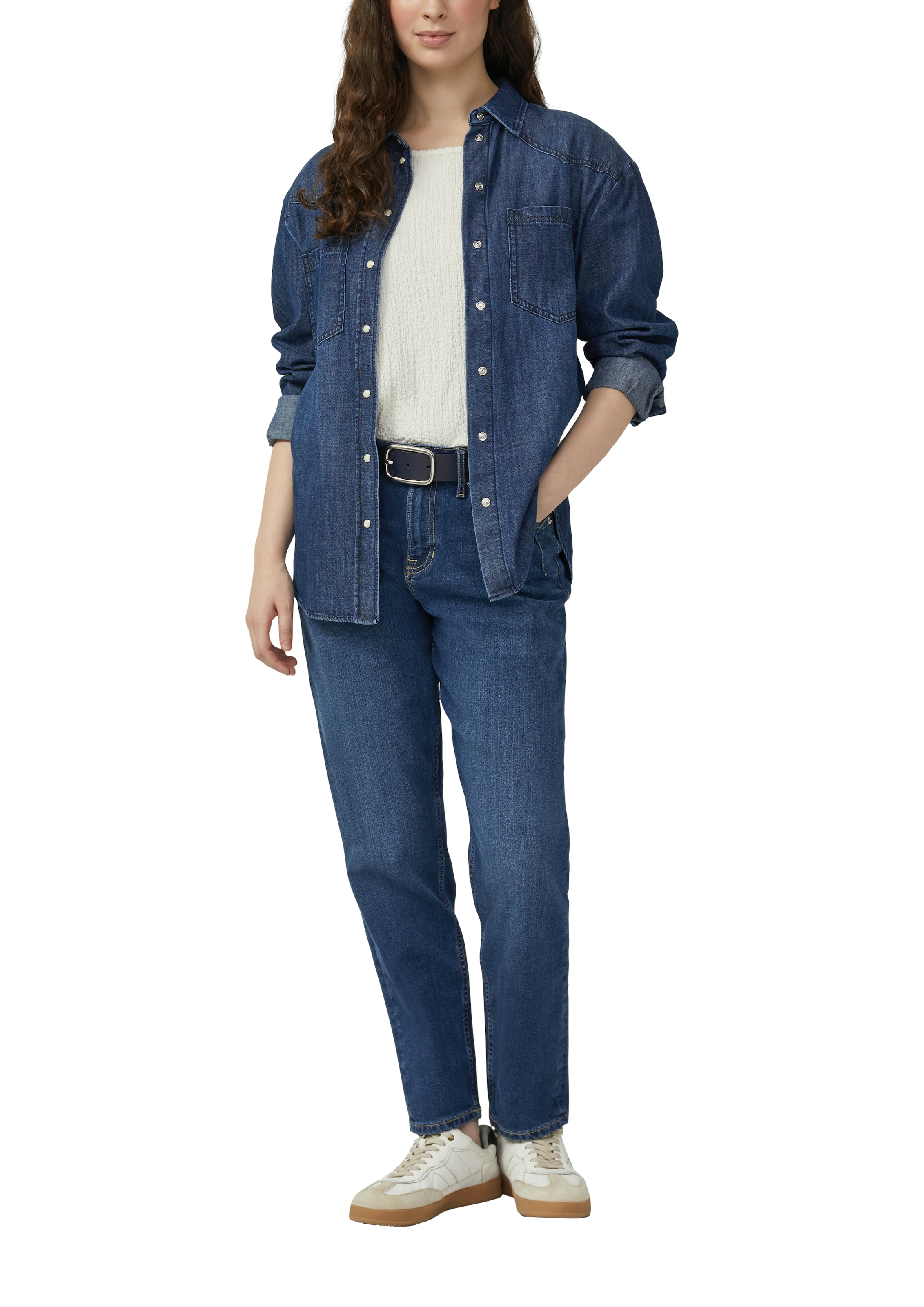 s.Oliver T-Shirt mit Struktur Muster