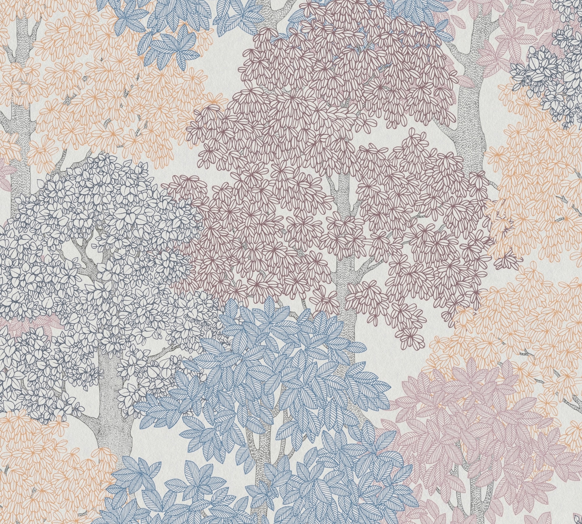 Architects Paper Vliestapete "Floral Impression" Wald botanisch floral glatt Blumentapete Tapete Wald Tapeten Wohnzimmer Schlafzimmer Küche Design