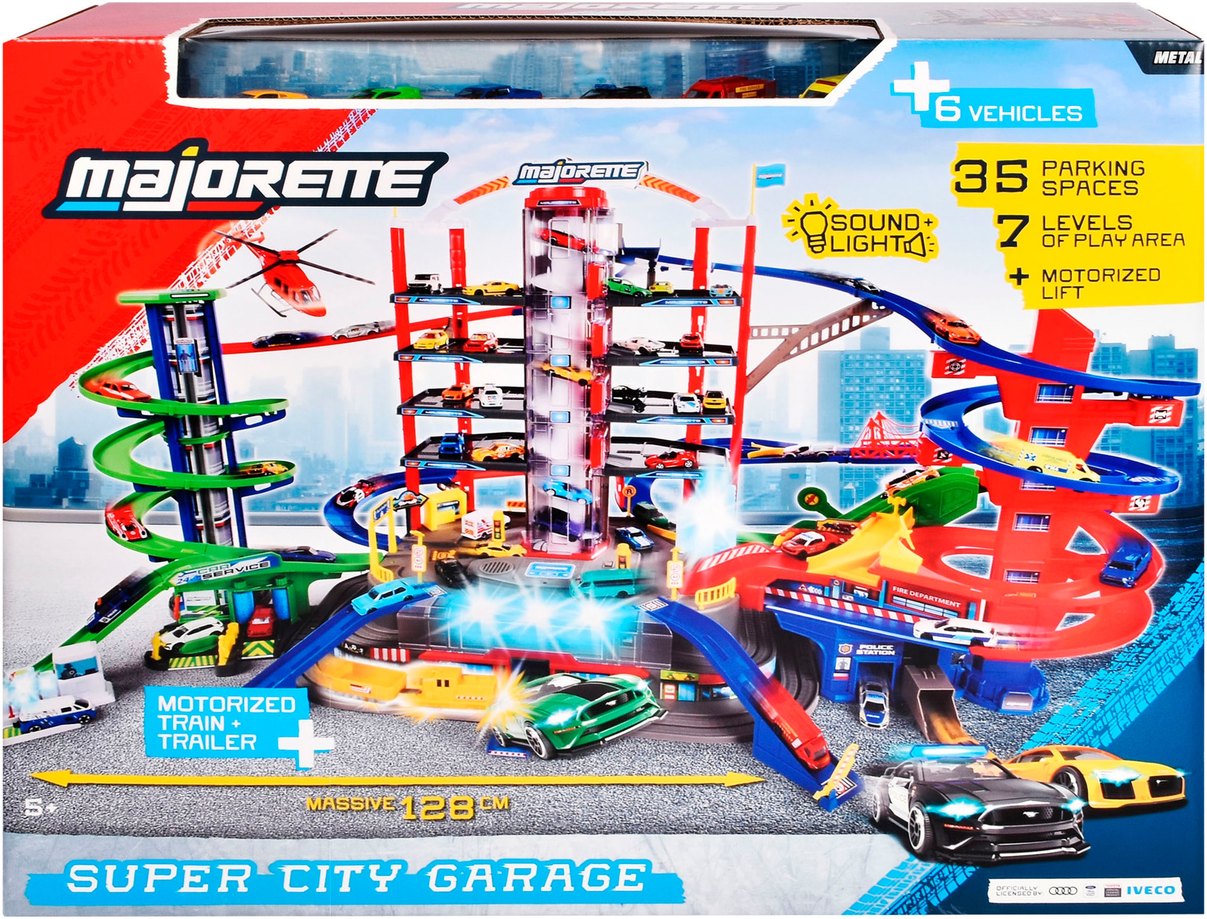 majORETTE Spiel-Parkhaus »City Garage« mit Licht und Sound