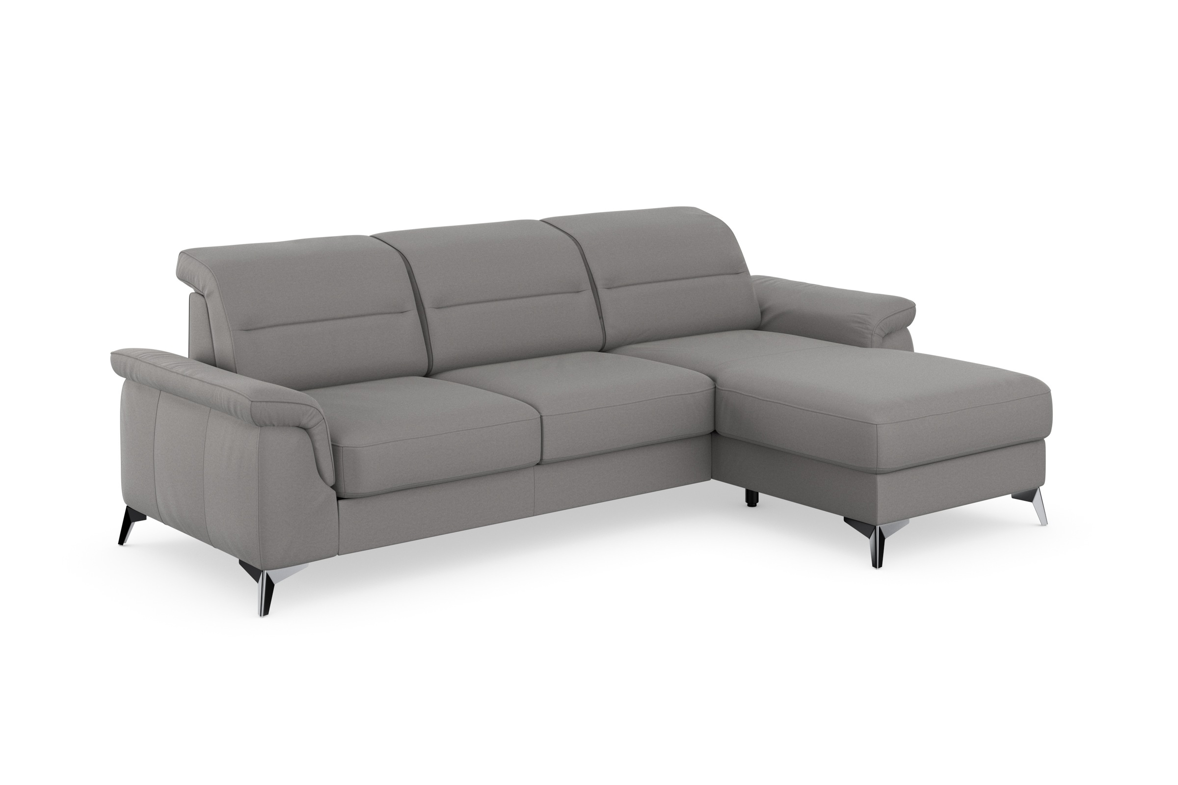 Thumbnail - sit&more Ecksofa "Sinatra L-Form" mit Recamiere, optinal mit Kopfteilverstellung und Armteilfunktion