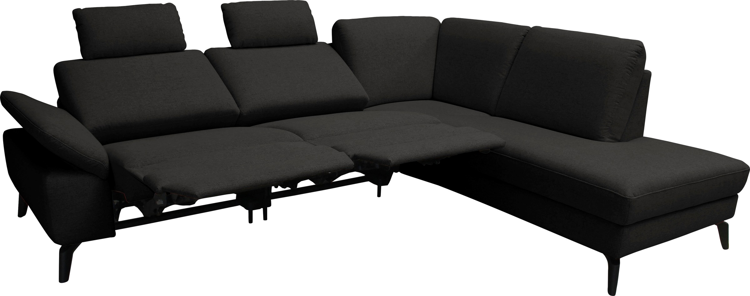 alina Ecksofa, inkl. Kopfstützen, wahlweise mit Relaxfunktion, Breite: 267 cm