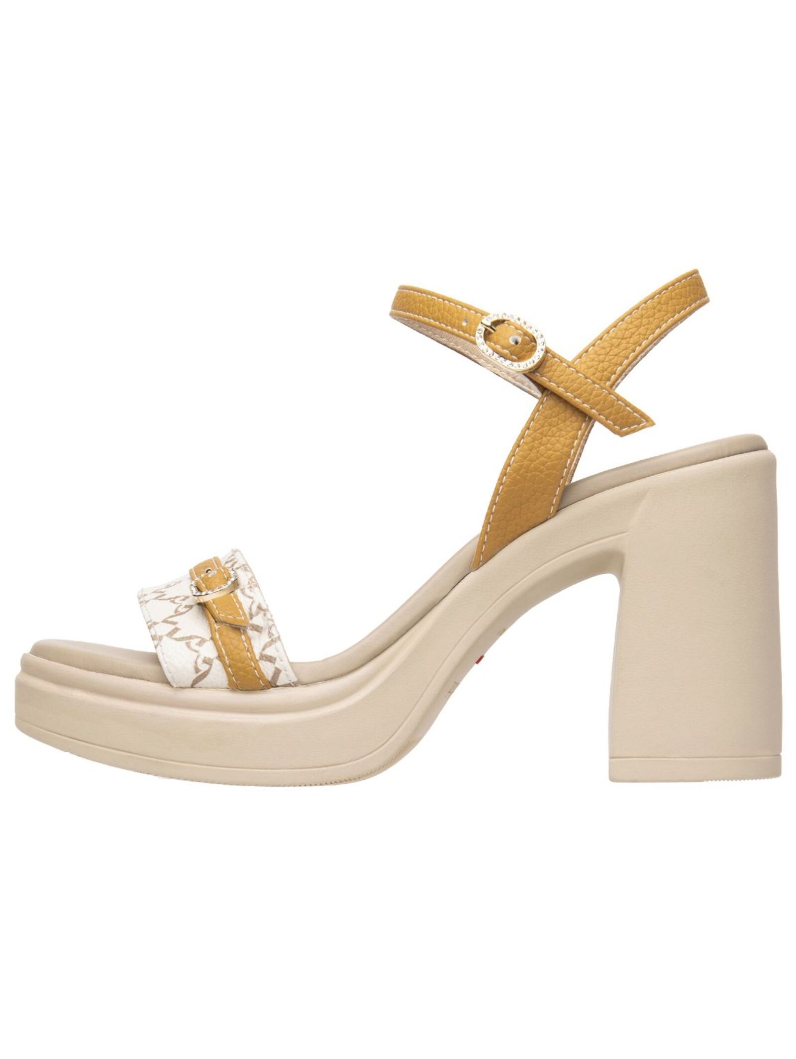 Nero Giardini High-Heel-Sandalette »Nero Giardini Sandalen Lederimitat/Textil«