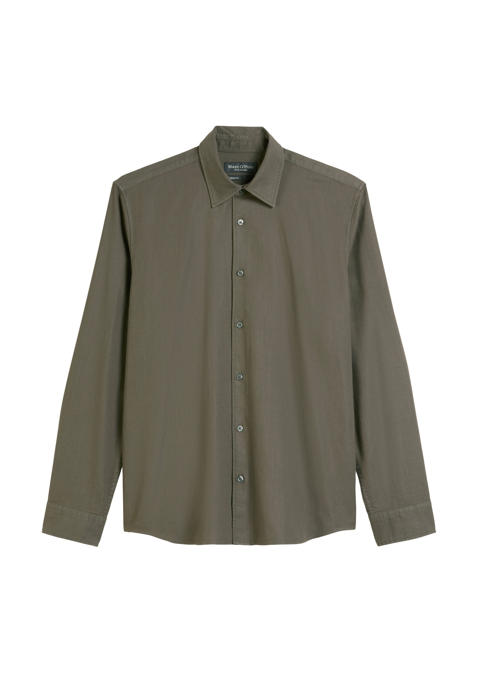 Marc O'Polo Langarmhemd »aus Bio-Baumwolle und TENCEL™ Lyocell«